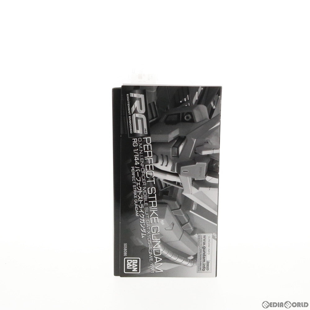 【中古即納】[PTM]プレミアムバンダイ限定 RG 1/144 GAT-X105+AQM/E-YM1 パーフェクトストライクガンダム 機動戦士ガンダムSEED(シード) プラモデル(5058086) バンダイスピリッツ(20190930)