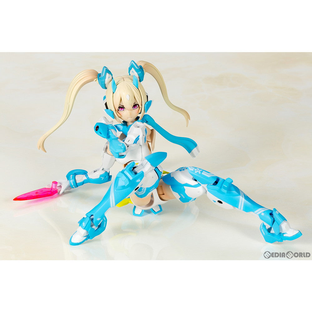 【中古即納】[PTM](再販)メガミデバイス 1/1 朱羅 忍者 蒼衣(アスラ ニンジャ アオイ) プラモデル(KP465R) コトブキヤ(20221021)