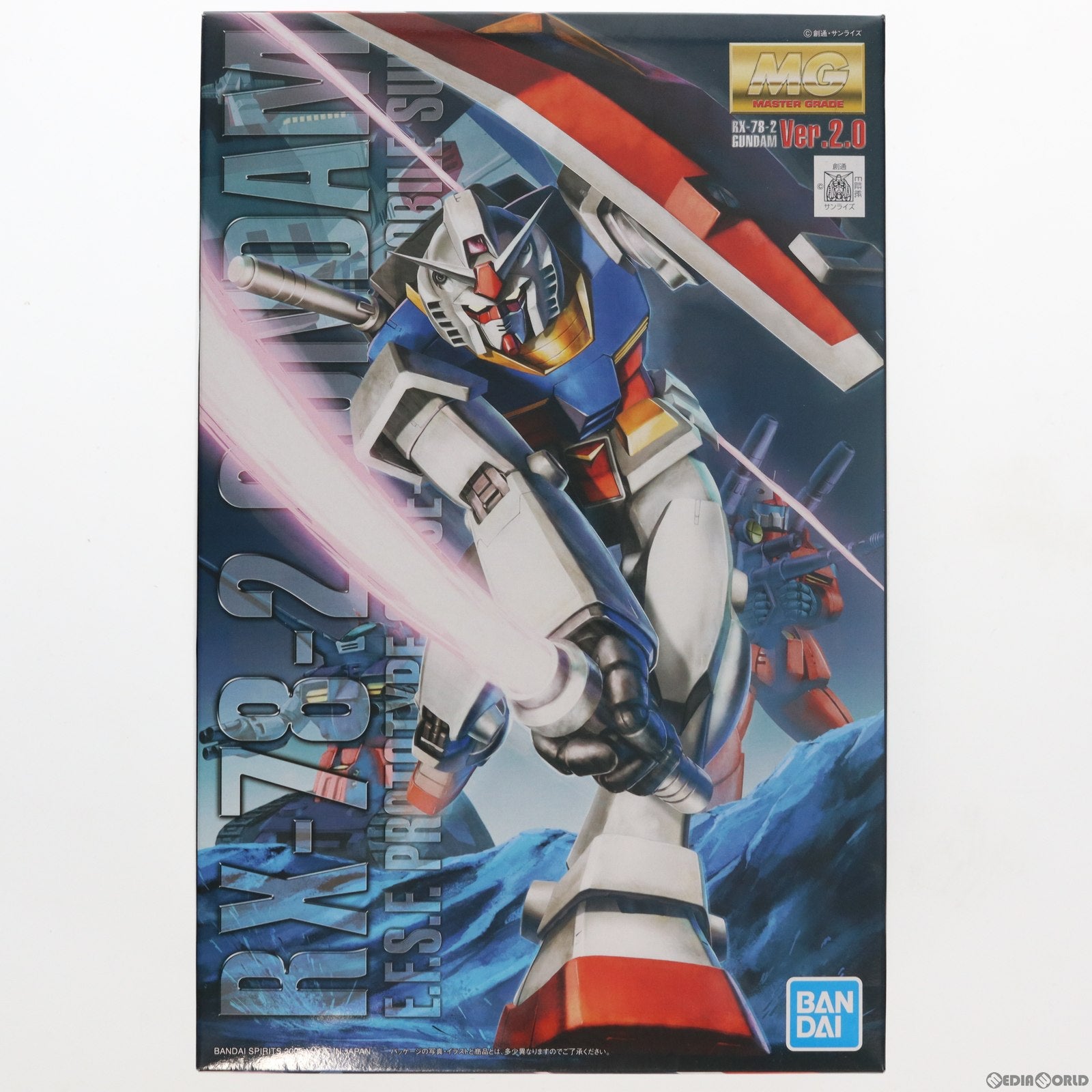 【中古即納】[PTM]MG 1/100 RX-78-2 ガンダム Ver.2.0 機動戦士ガンダム プラモデル(5061583) バンダイスピリッツ(20221026)