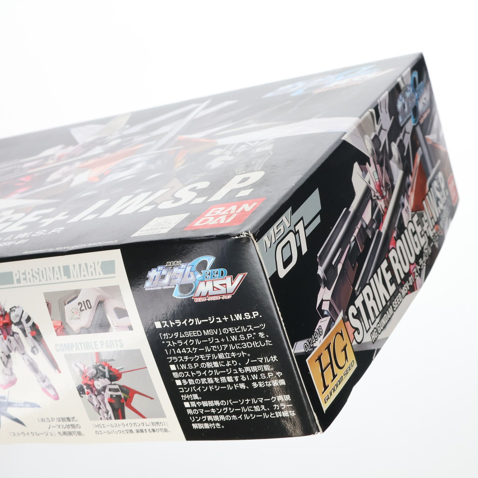 【中古即納】[PTM]HG 1/144 ストライクルージュ + I.W.S.P. 機動戦士ガンダムSEED(シード) プラモデル バンダイ(20171202)