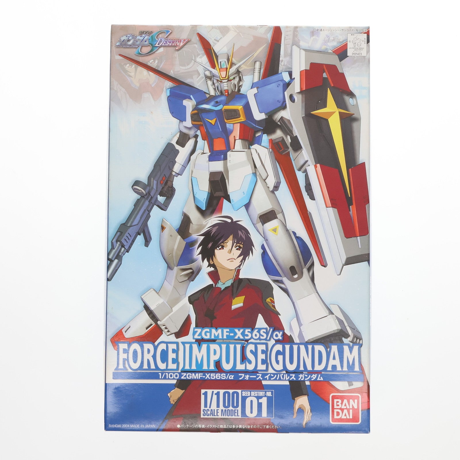 【中古即納】[PTM]1/100 フォースインパルスガンダム 機動戦士ガンダムSEED DESTINY(シード デスティニー) プラモデル バンダイ(20100825)