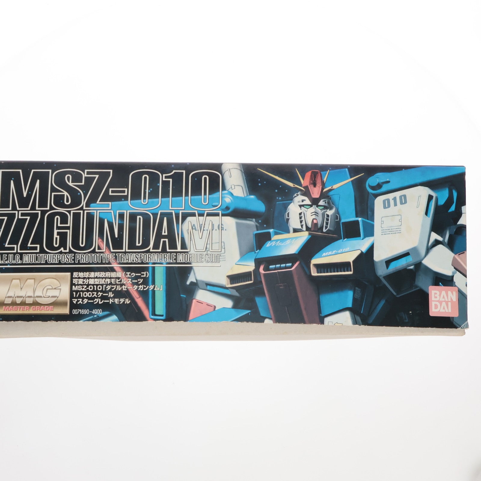 【中古即納】[PTM]MG 1/100 MSZ-010 ダブルゼータガンダム 機動戦士ガンダムZZ(ダブルゼータ) プラモデル(0071690) バンダイ(20131019)