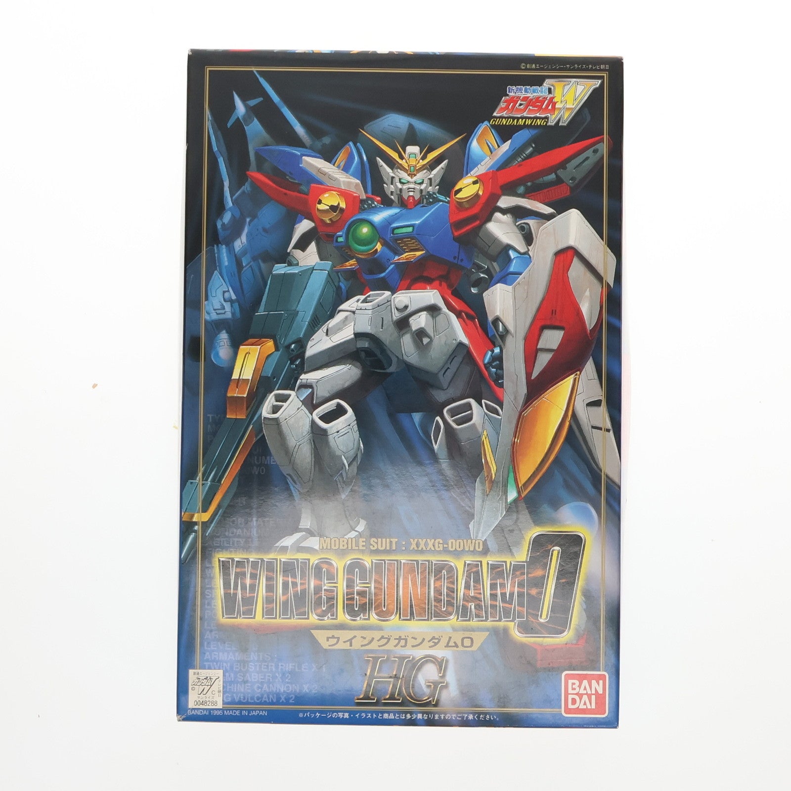 【中古即納】[PTM]HG 1/100 XXXG-00W0 ウイングガンダム0(ゼロ) 新機動戦記ガンダムW(ウイング) プラモデル バンダイ(20180529)