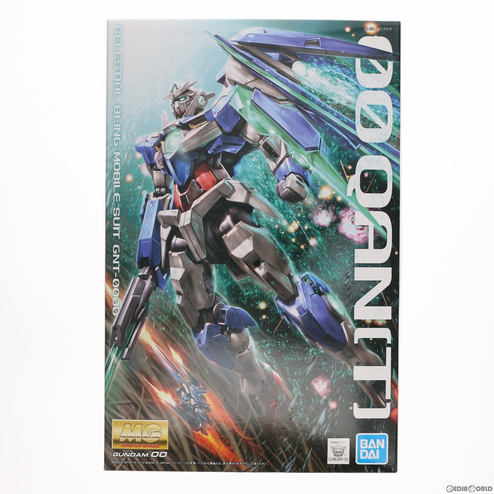 【中古即納】[PTM]MG 1/100 GNT-0000 ダブルオークアンタ 劇場版 機動戦士ガンダム00(ダブルオー) -A wakening of the Trailblazer- プラモデル(5061587) バンダイスピリッツ(20220831)