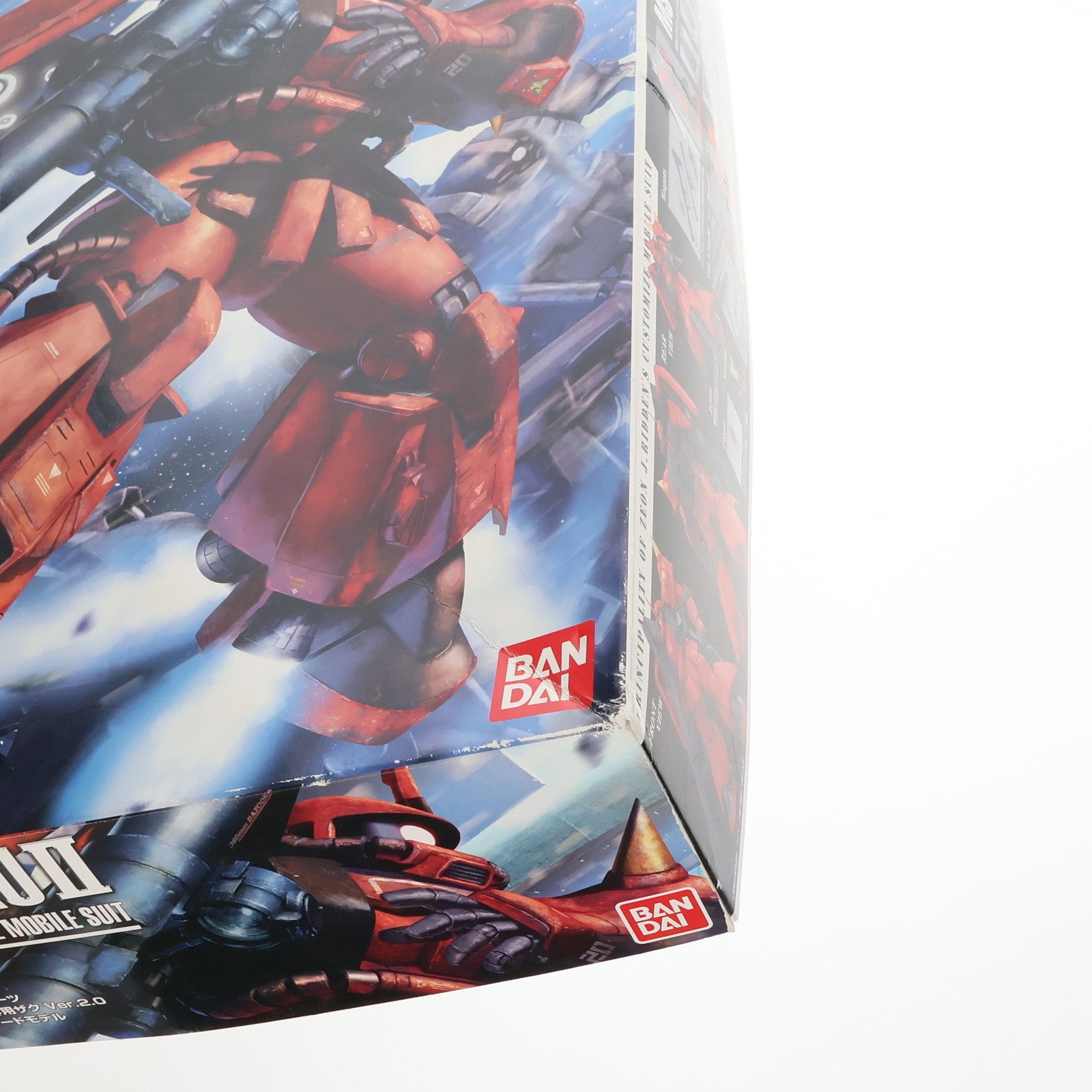 【中古即納】[PTM]MG 1/100 MS-06R-2 ジョニー・ライデン専用ザク Ver.2.0 機動戦士ガンダム プラモデル(0156535) バンダイ(20080930)