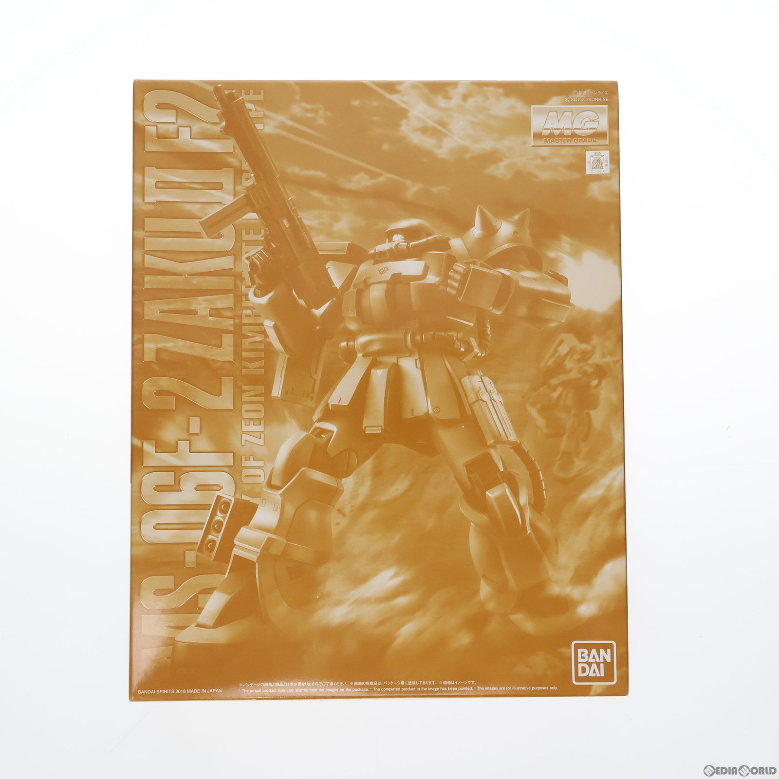 【中古即納】[PTM]プレミアムバンダイ限定 MG 1/100 MS-06F-2 ザクII F2型(キンバライト基地仕様) 機動戦士ガンダム0083 STARDUST MEMORY(スターダストメモリー) プラモデル(5055511) バンダイスピリッツ(20181130)