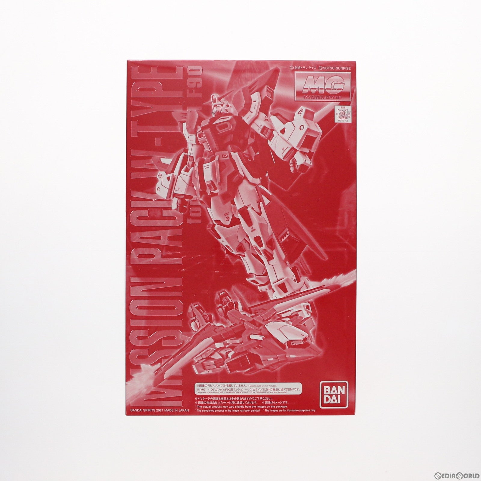 【中古即納】[PTM]プレミアムバンダイ限定 MG 1/100 ガンダムF90用 ミッションパック Wタイプ 機動戦士ガンダムF90 プラモデル用アクセサリ(5061861) バンダイスピリッツ(20211031)