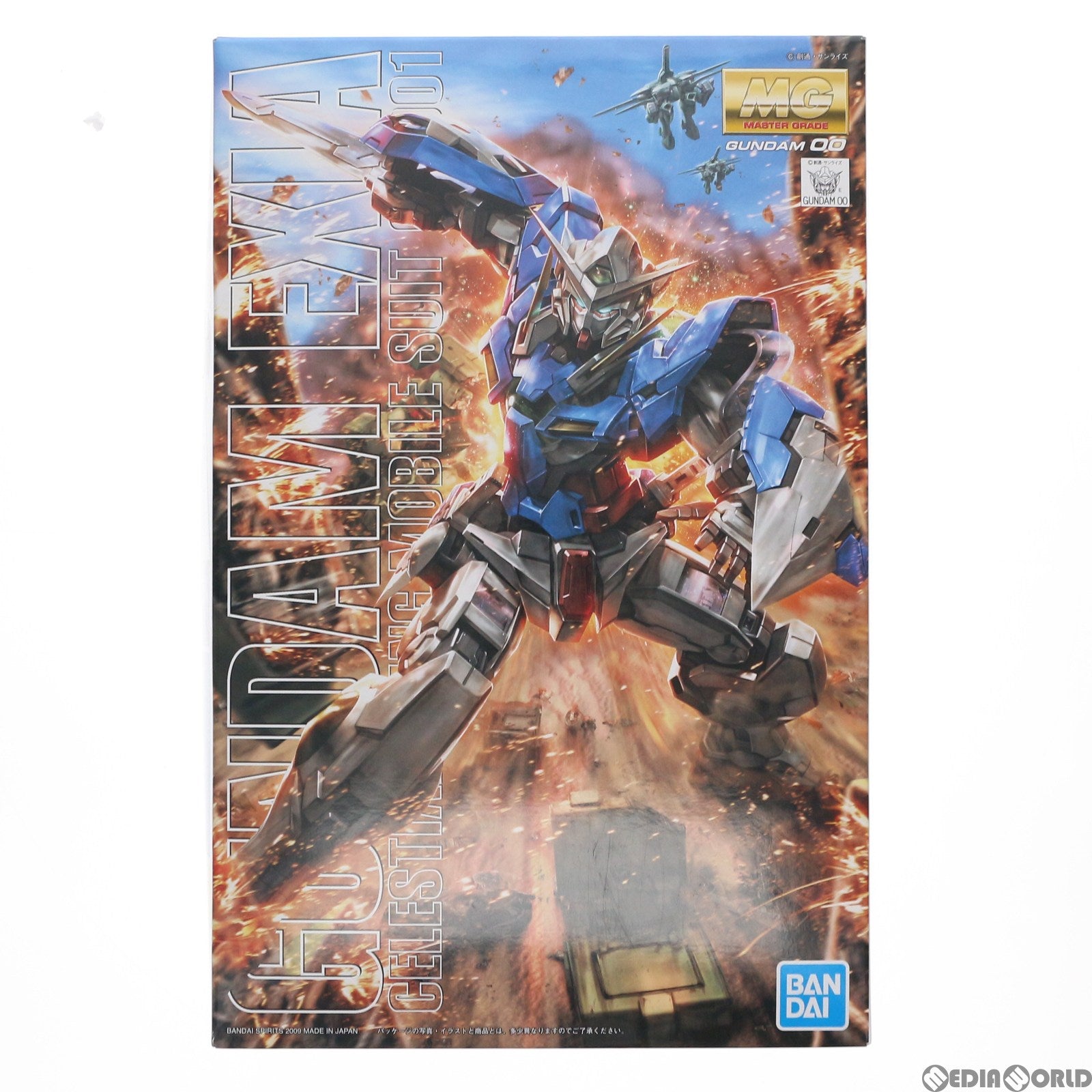 【中古即納】[PTM]MG 1/100 GN-001 ガンダムエクシア 機動戦士ガンダム00(ダブルオー) プラモデル(5061586) バンダイスピリッツ(20240513)