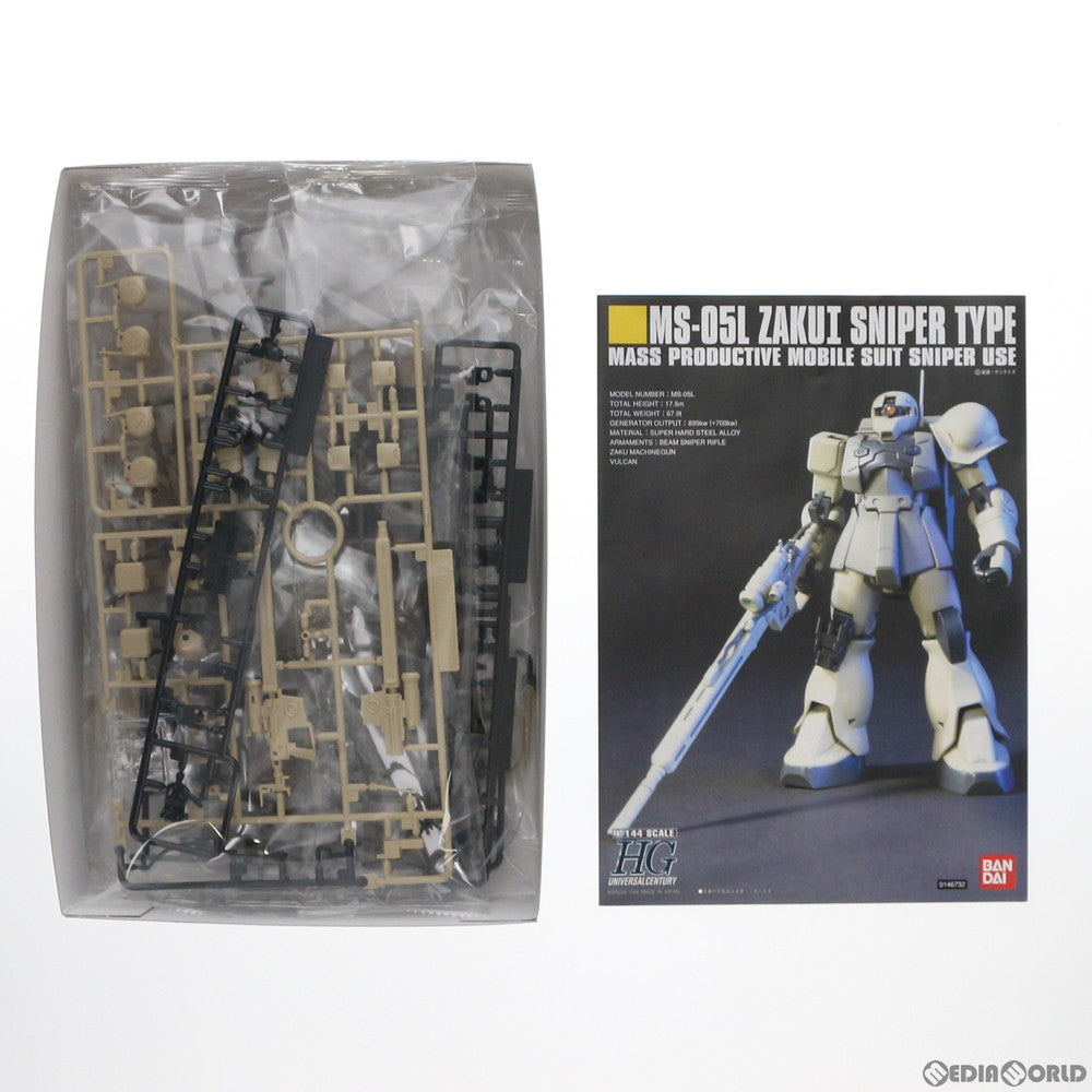 【中古即納】[PTM]HGUC 1/144 MS-05L ザクI・スナイパータイプ 機動戦士ガンダム 戦場の絆 プラモデル バンダイスピリッツ(20221214)