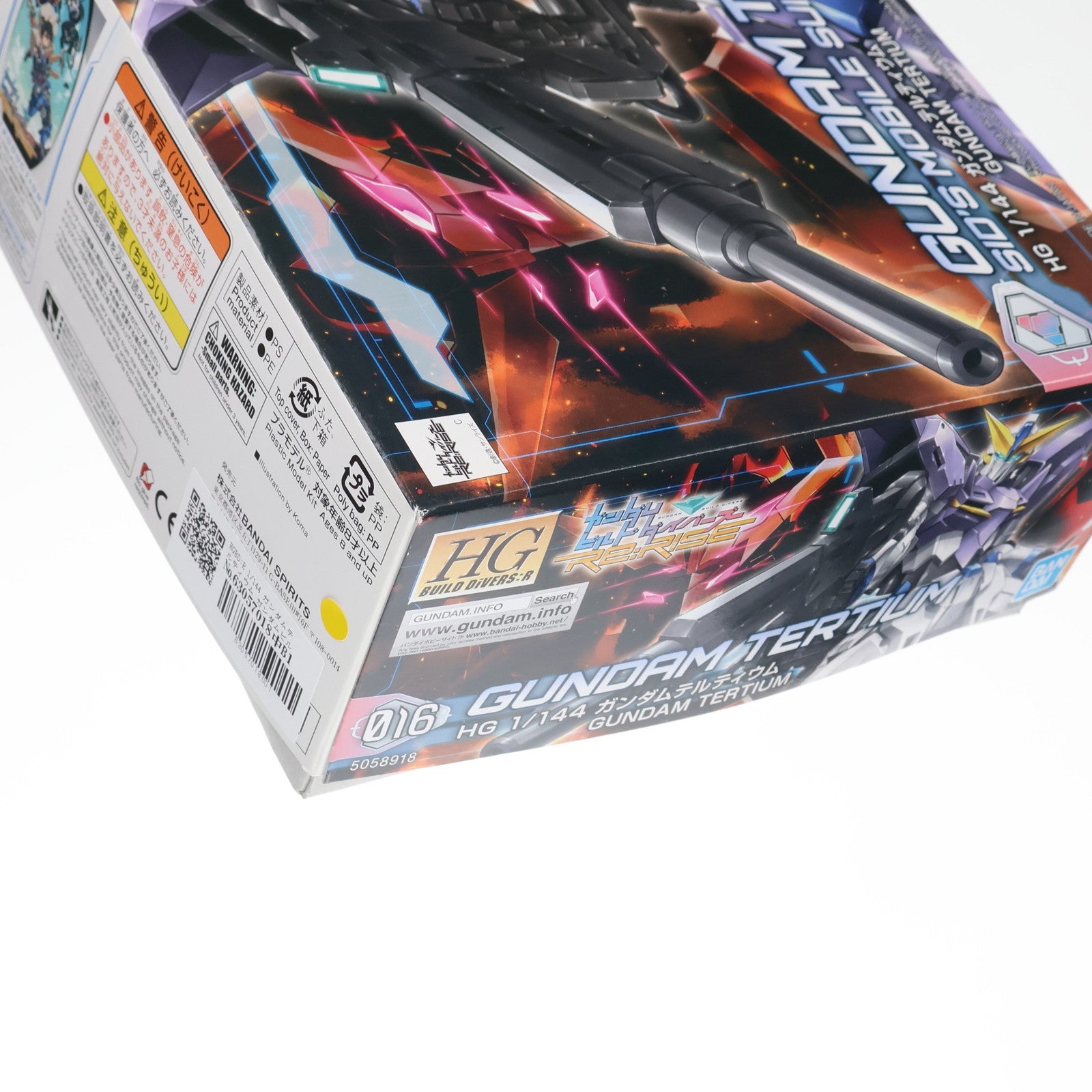 【中古即納】[PTM]HGBD:R 1/144 ガンダムテルティウム ガンダムビルドダイバーズ Re:RISE プラモデル(5058918) バンダイスピリッツ(20200207)