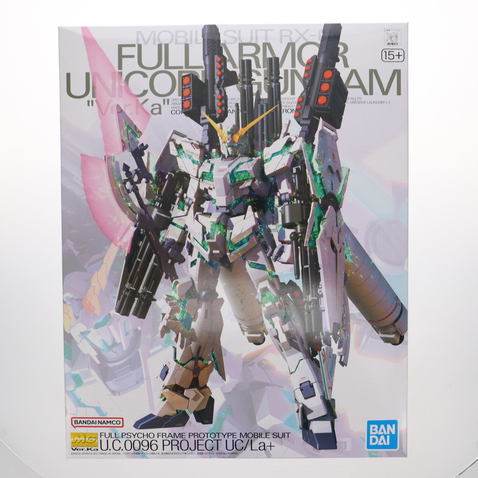 【中古即納】[PTM]MG 1/100 RX-0 フルアーマーユニコーンガンダム Ver.Ka 機動戦士ガンダムUC(ユニコーン) プラモデル(5061589) バンダイスピリッツ(20210430)