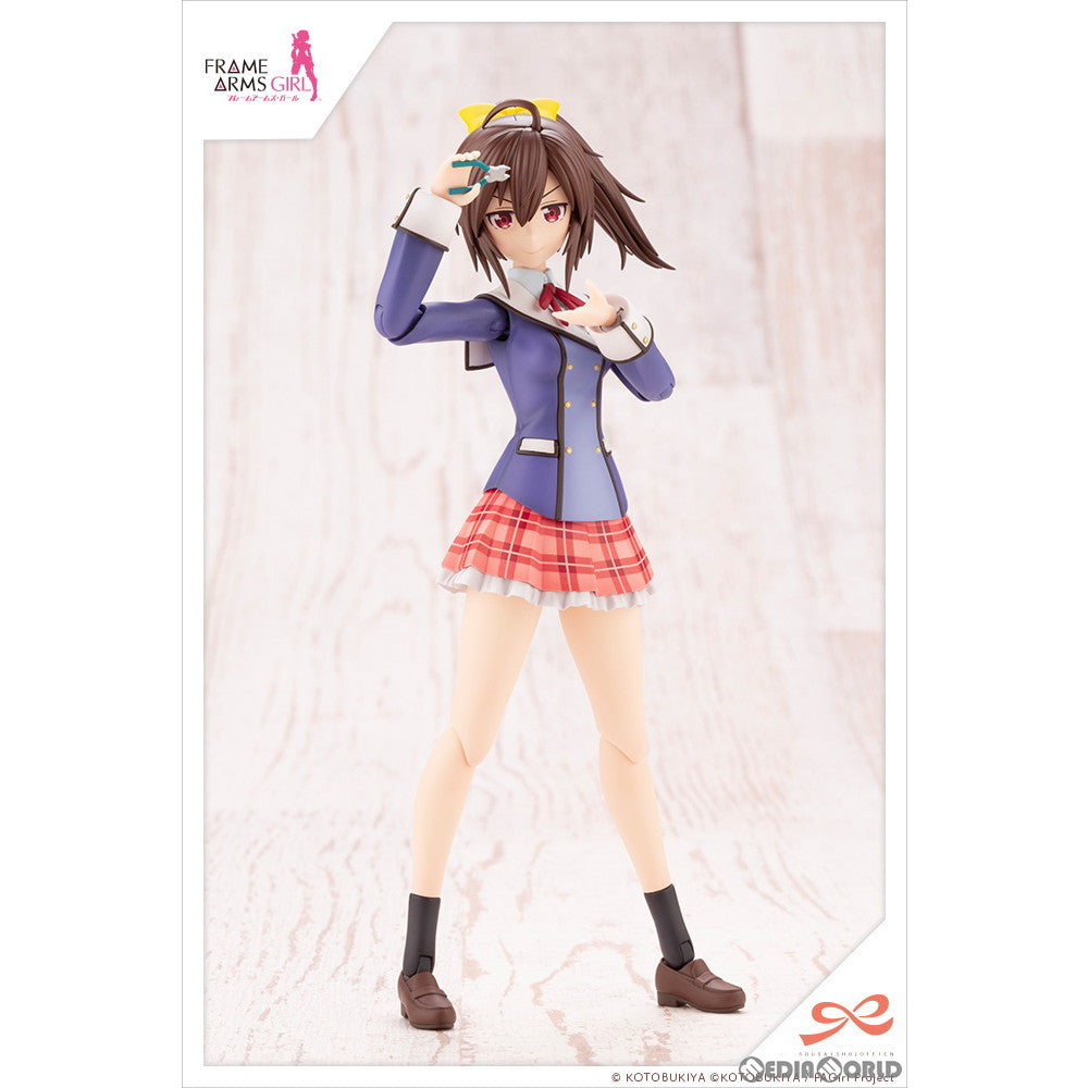 【中古即納】[PTM]創彩少女庭園 1/10 源内あお【若葉女子高校・冬服】(げんないあお) フレームアームズ・ガール プラモデル(JK004) コトブキヤ(20221224)