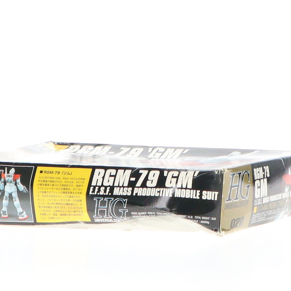 【中古即納】[PTM]HGUC 1/144 RGM-79 ジム 機動戦士ガンダム プラモデル(0101787) バンダイ(20090831)