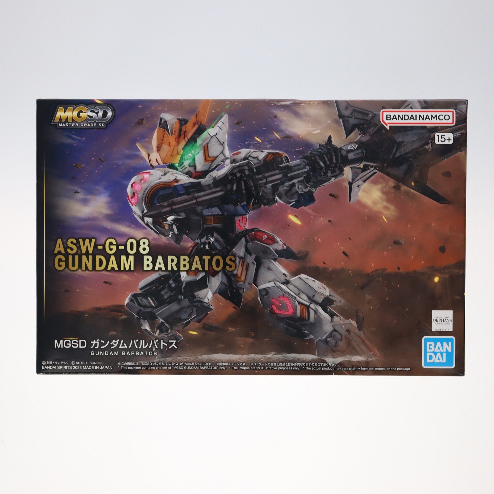 【中古即納】[PTM] (再販)MGSD ガンダムバルバトス 機動戦士ガンダム 鉄血のオルフェンズ プラモデル(5065699) バンダイスピリッツ(20240824)