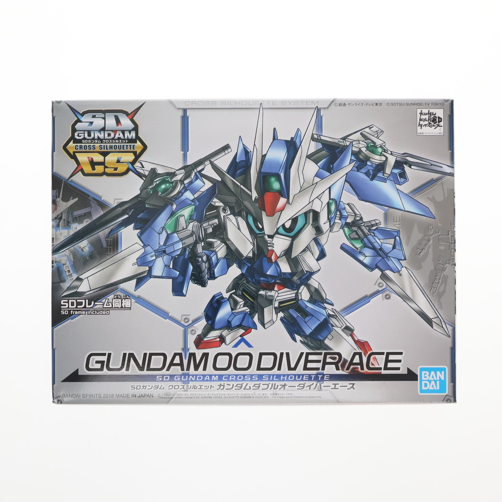 【中古即納】[PTM] (再販)SDガンダム クロスシルエット ガンダムダブルオーダイバーエース ガンダムビルドダイバーズ プラモデル バンダイスピリッツ(20240720)