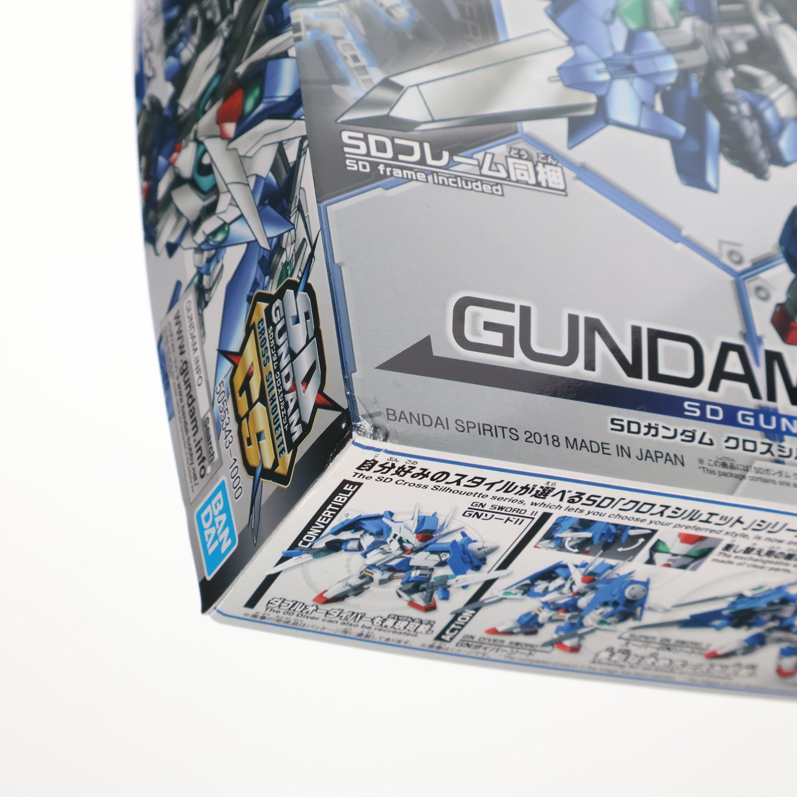 【中古即納】[PTM] (再販)SDガンダム クロスシルエット ガンダムダブルオーダイバーエース ガンダムビルドダイバーズ プラモデル バンダイスピリッツ(20240720)