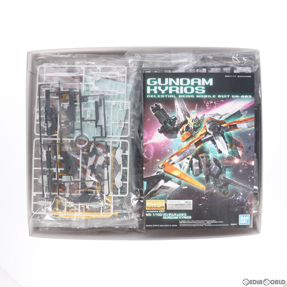 【中古即納】[PTM] MG 1/100 GN-003 ガンダムキュリオス 機動戦士ガンダム00(ダブルオー) プラモデル(5059547) バンダイスピリッツ(20200930)