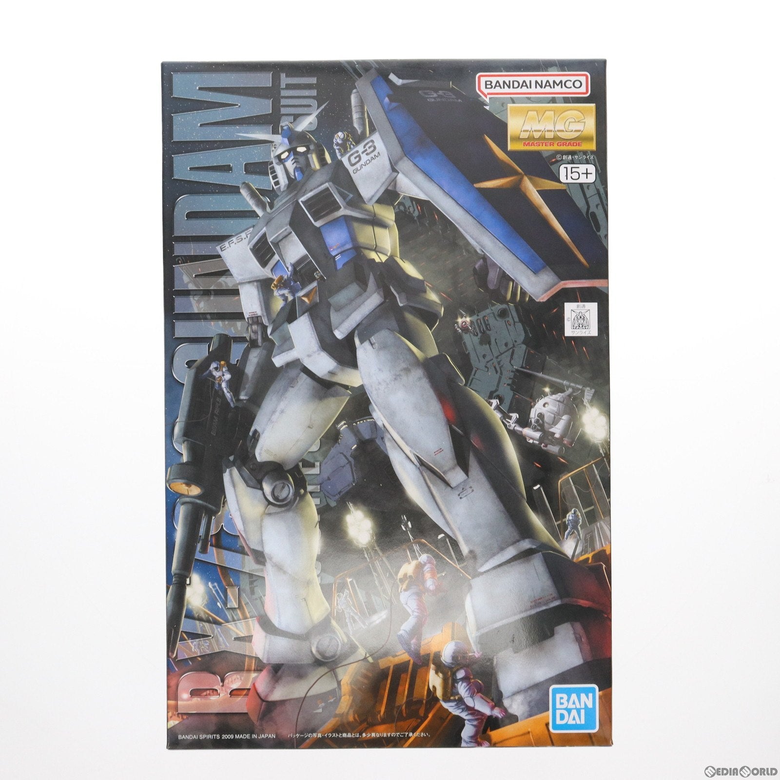 【中古即納】[PTM] MG 1/100 RX-78-3 G-3ガンダム ver.2.0 機動戦士ガンダム プラモデル(5063525) バンダイスピリッツ(20180430)