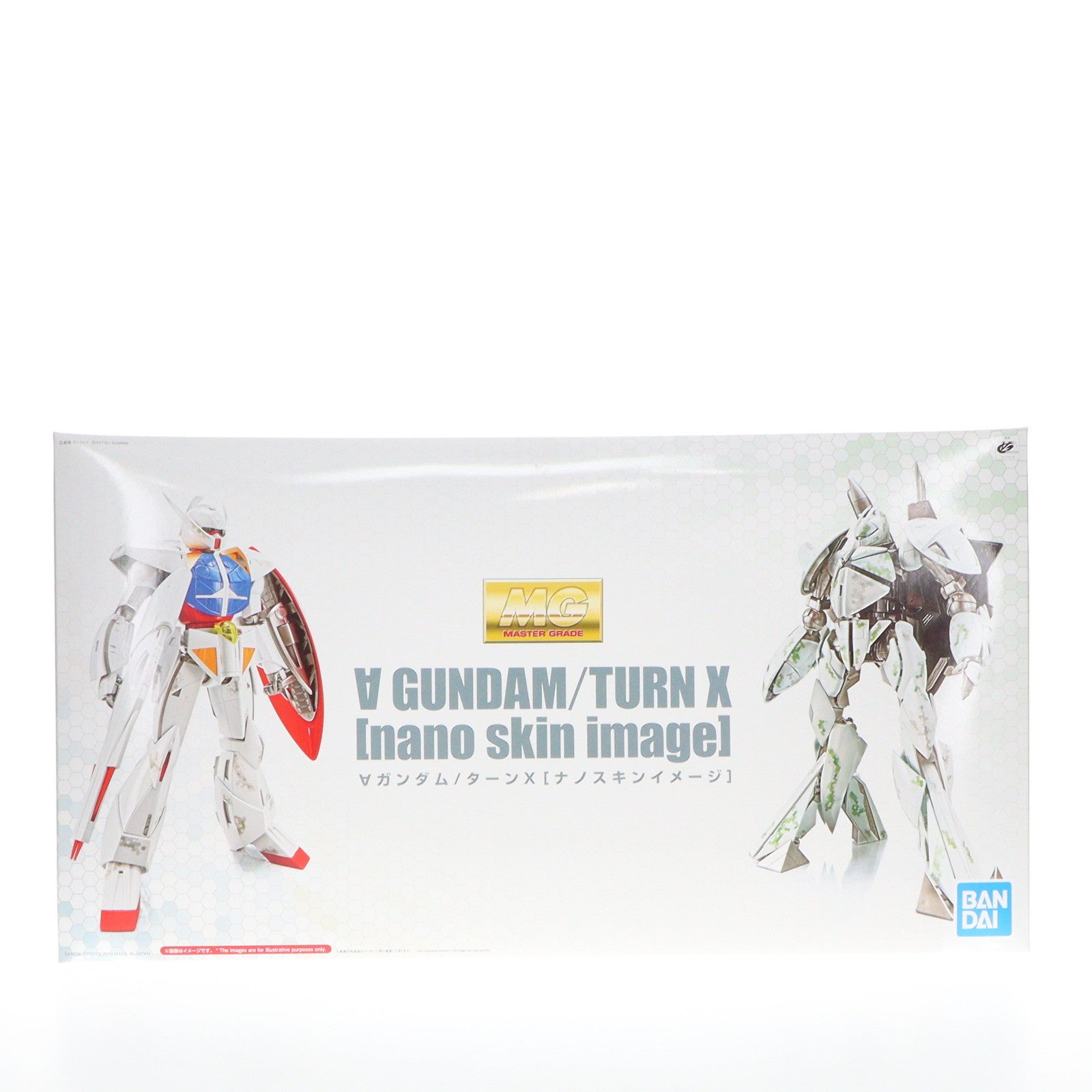 【中古即納】[PTM] プレミアムバンダイ限定 MG 1/100 WD-M01 ターンエーガンダム/CONCEPT-X6-1-2 ターンX ナノスキンイメージ(2機セット) ∀ガンダム プラモデル(5057855) バンダイスピリッツ(20190831)