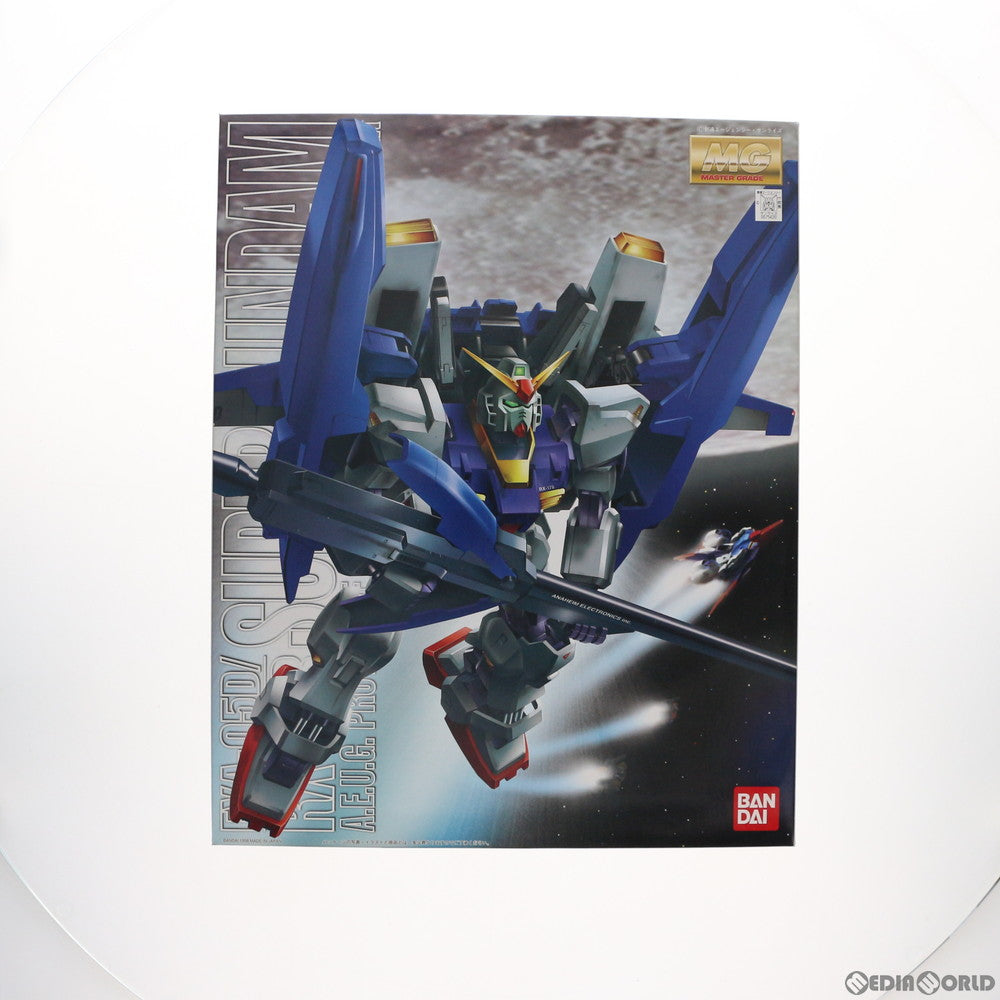 【中古即納】[PTM] MG 1/100 FXA-05D + RX-178 スーパーガンダム 反地球連邦政府組織(エゥーゴ) 試作型モビルスーツ支援戦闘機装備型 機動戦士Zガンダム プラモデル(0071420) バンダイ(20170421)