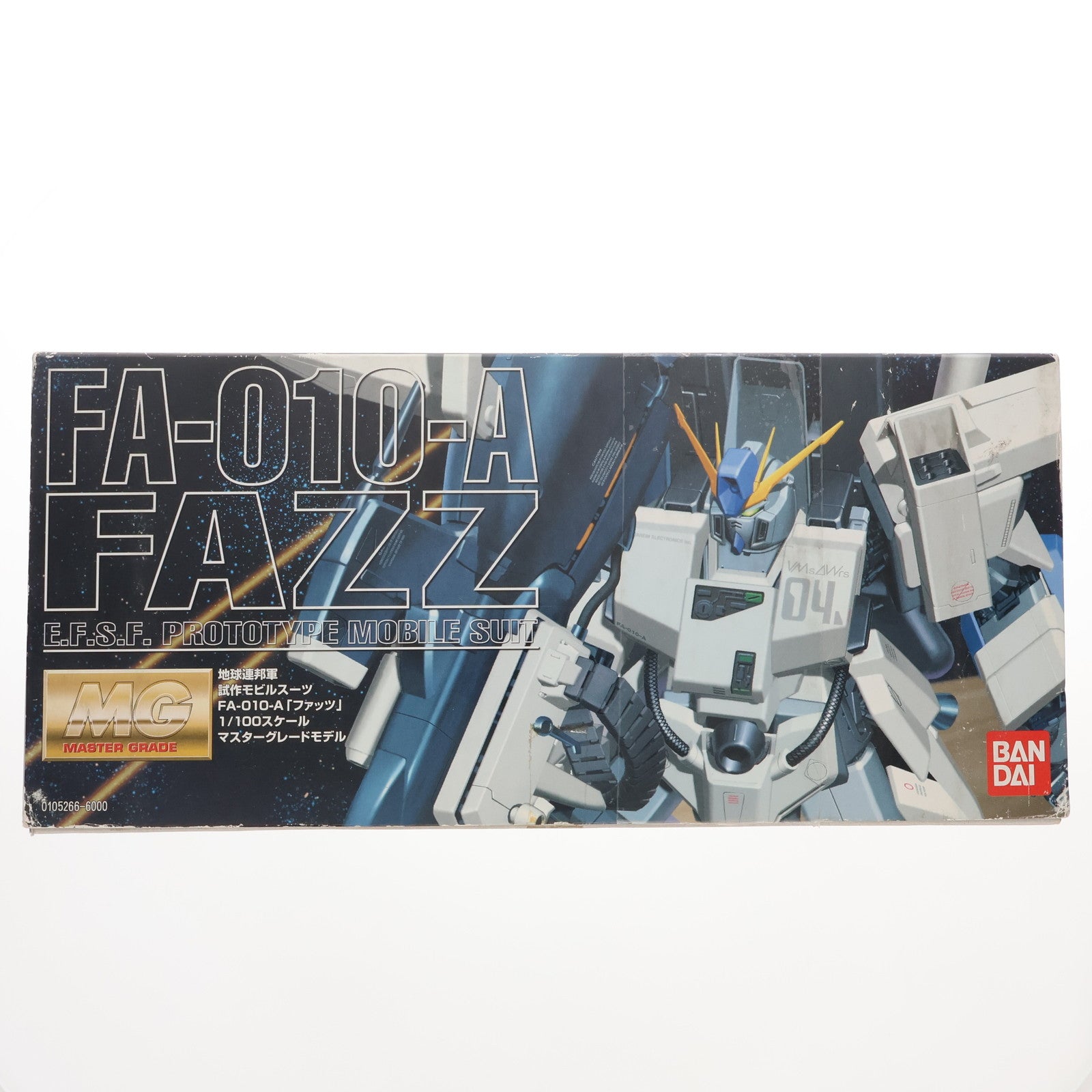 【中古即納】[PTM] MG 1/100 FA-010A FAZZ(ファッツ) ガンダム・センチネル プラモデル(0105266) バンダイ(20010930)