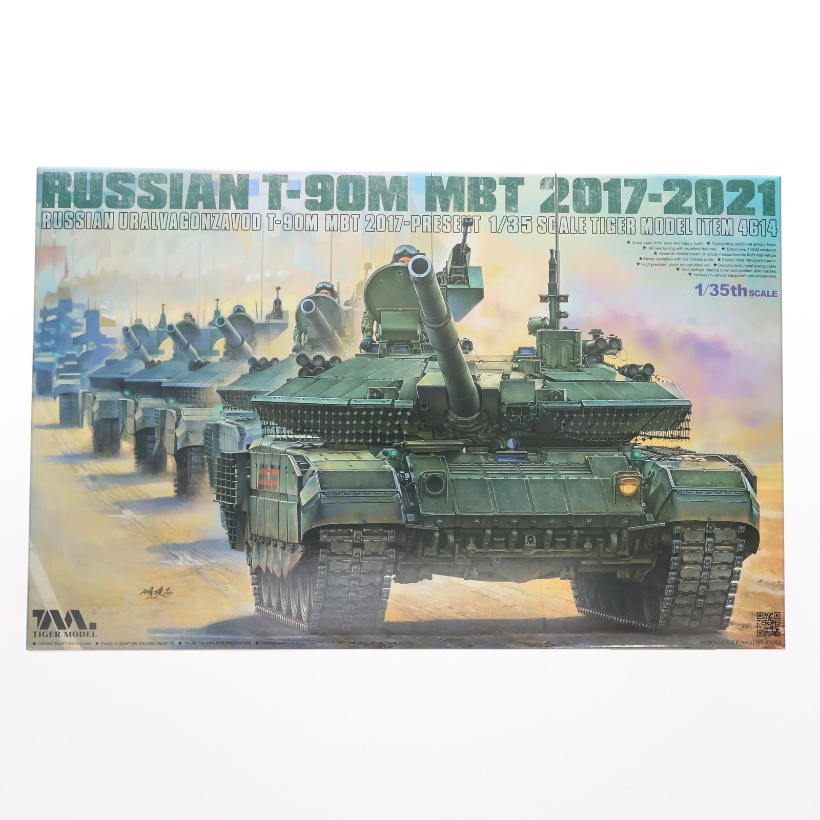 【中古即納】[PTM] 1/35 T-90M 主力戦車 2021年 プラモデル(TML4614) TIGER MODEL(タイガーモデル)(20240728)