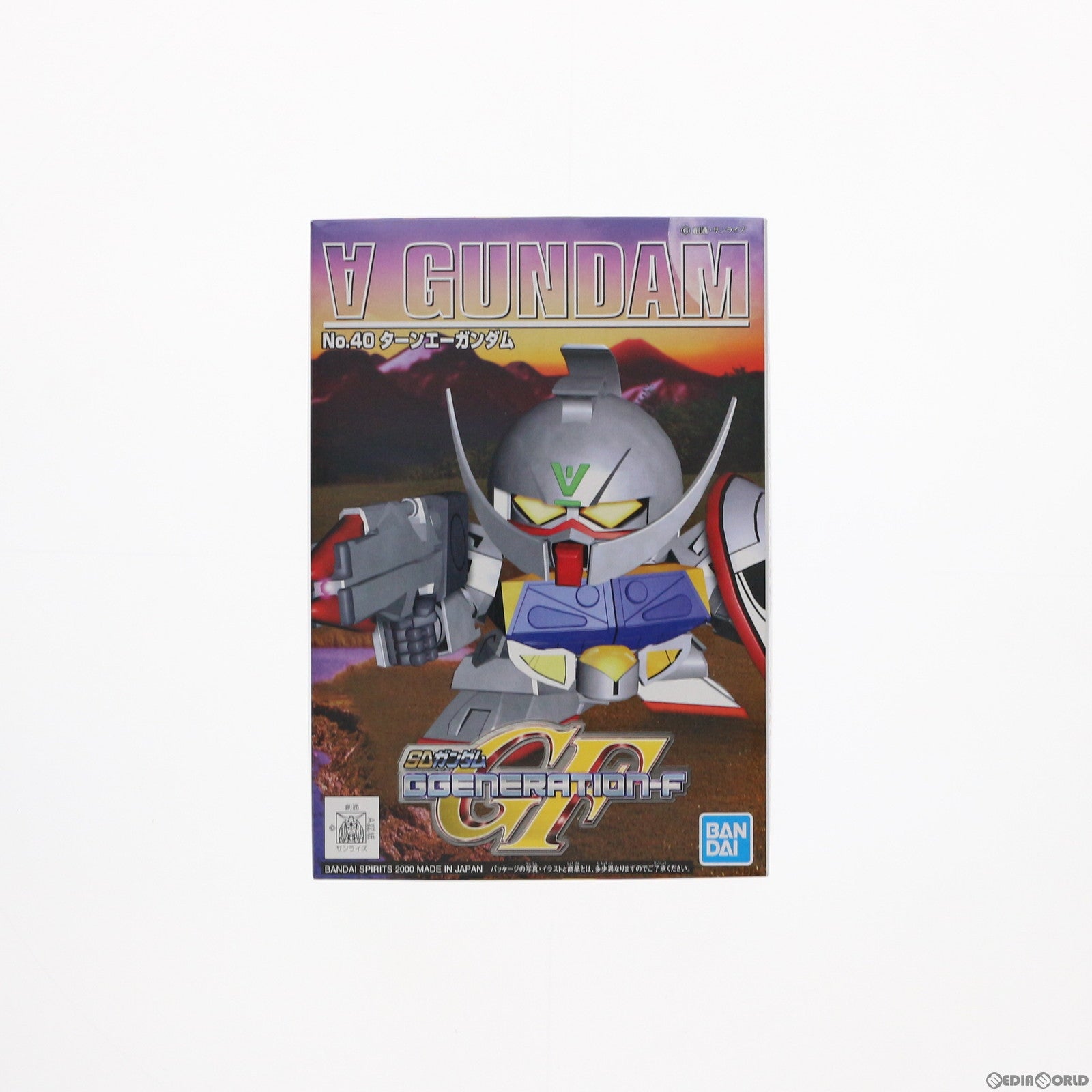 【中古即納】[PTM] SDガンダム BB戦士 40 ターンエーガンダム SDガンダム G-GENERATION-F プラモデル(5060803) バンダイスピリッツ(20200731)