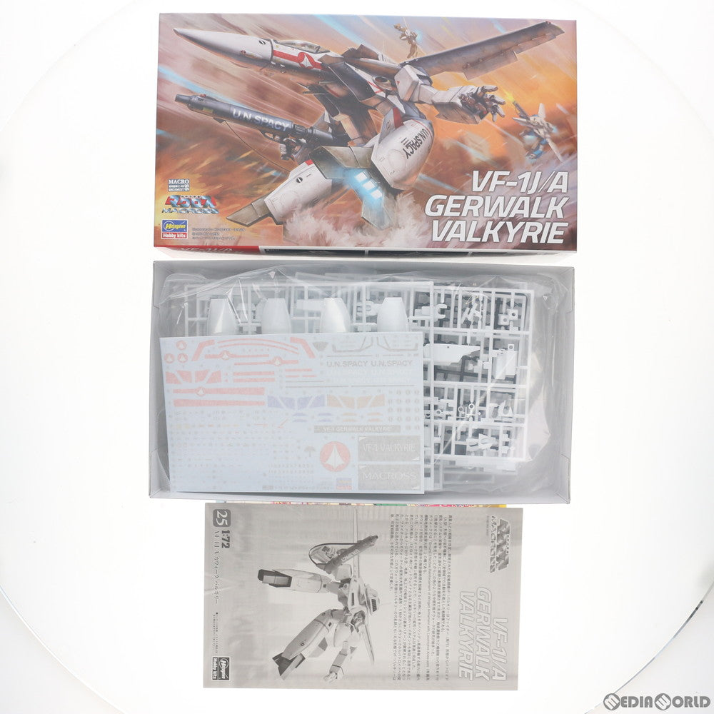 【中古即納】[PTM] 1/72 VF-1J/A ガウォーク バルキリー 超時空要塞マクロス シリーズ No.25 プラモデル(65725) ハセガワ(20191031)