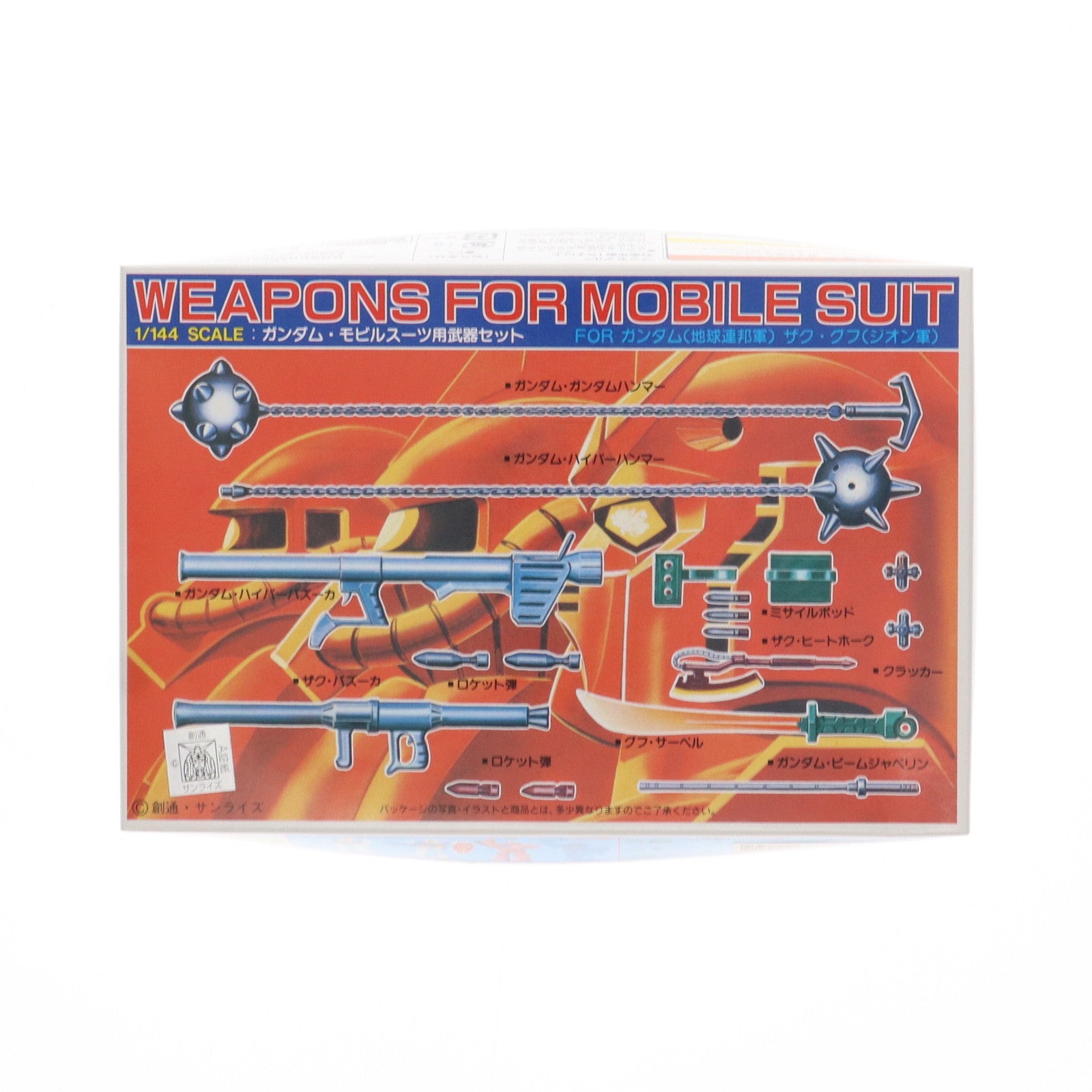 【中古即納】[PTM] ベストメカコレクションNo.16 1/144 モビルスーツ用武器セット 機動戦士ガンダム プラモデル用アクセサリ(5063099) バンダイスピリッツ(20211120)