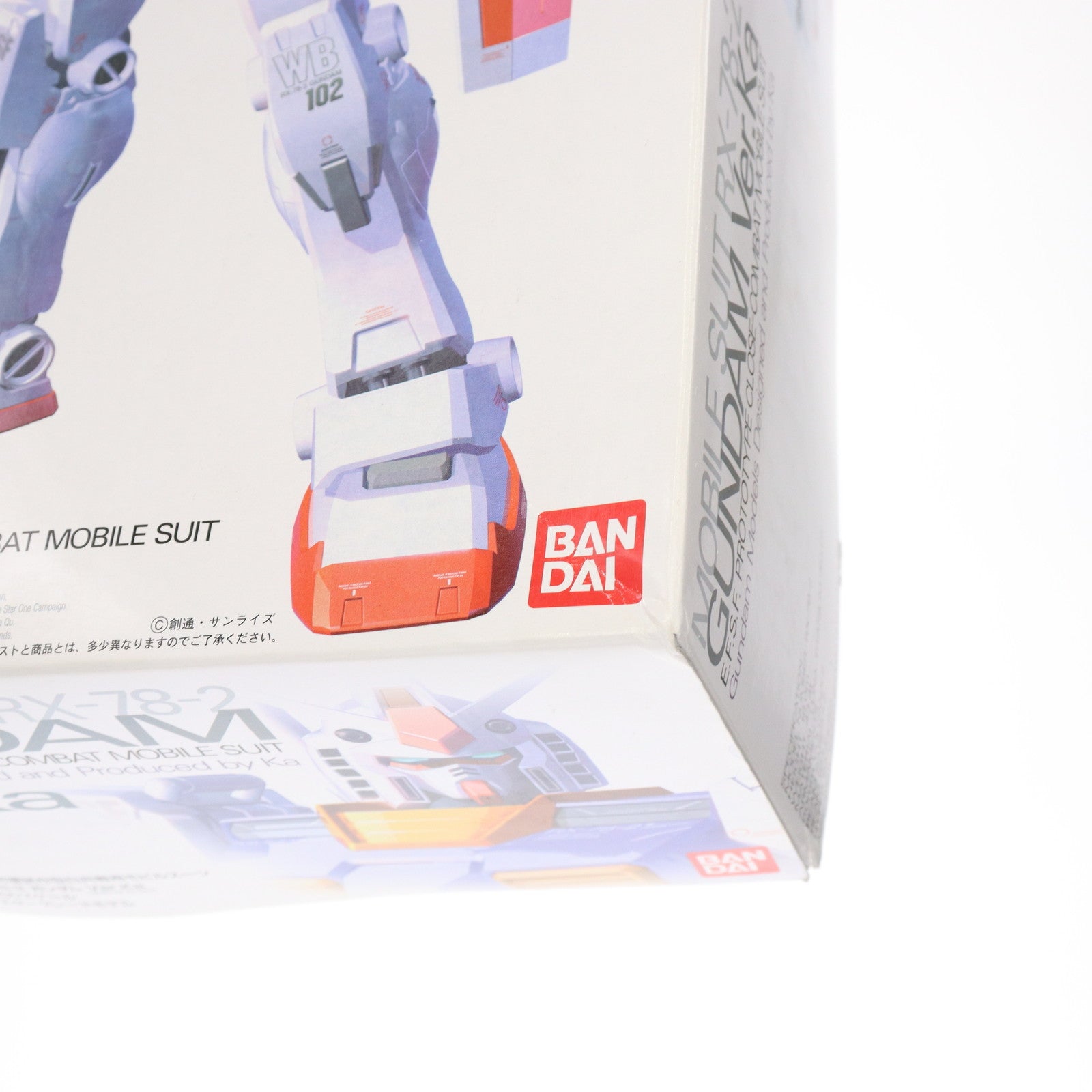 【中古即納】[PTM] MG 1/100 RX-78-2 ガンダム Ver.Ka 機動戦士ガンダム プラモデル(0114215) バンダイ(20021231)