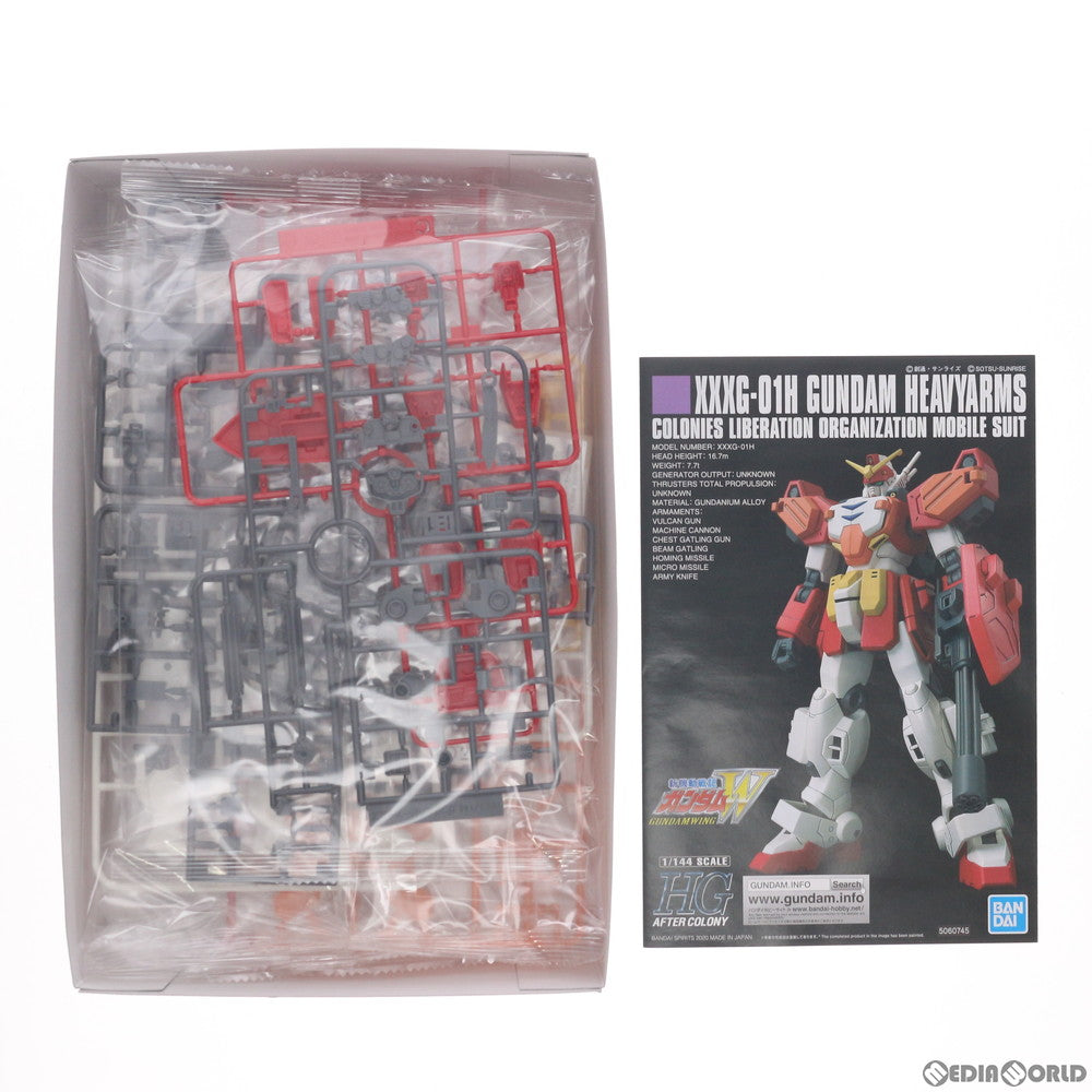 【中古即納】[PTM] HGAC 1/144 XXXG-01H ガンダムヘビーアームズ 新機動戦記ガンダムW(ウイング) プラモデル(607454) バンダイスピリッツ(20201024)