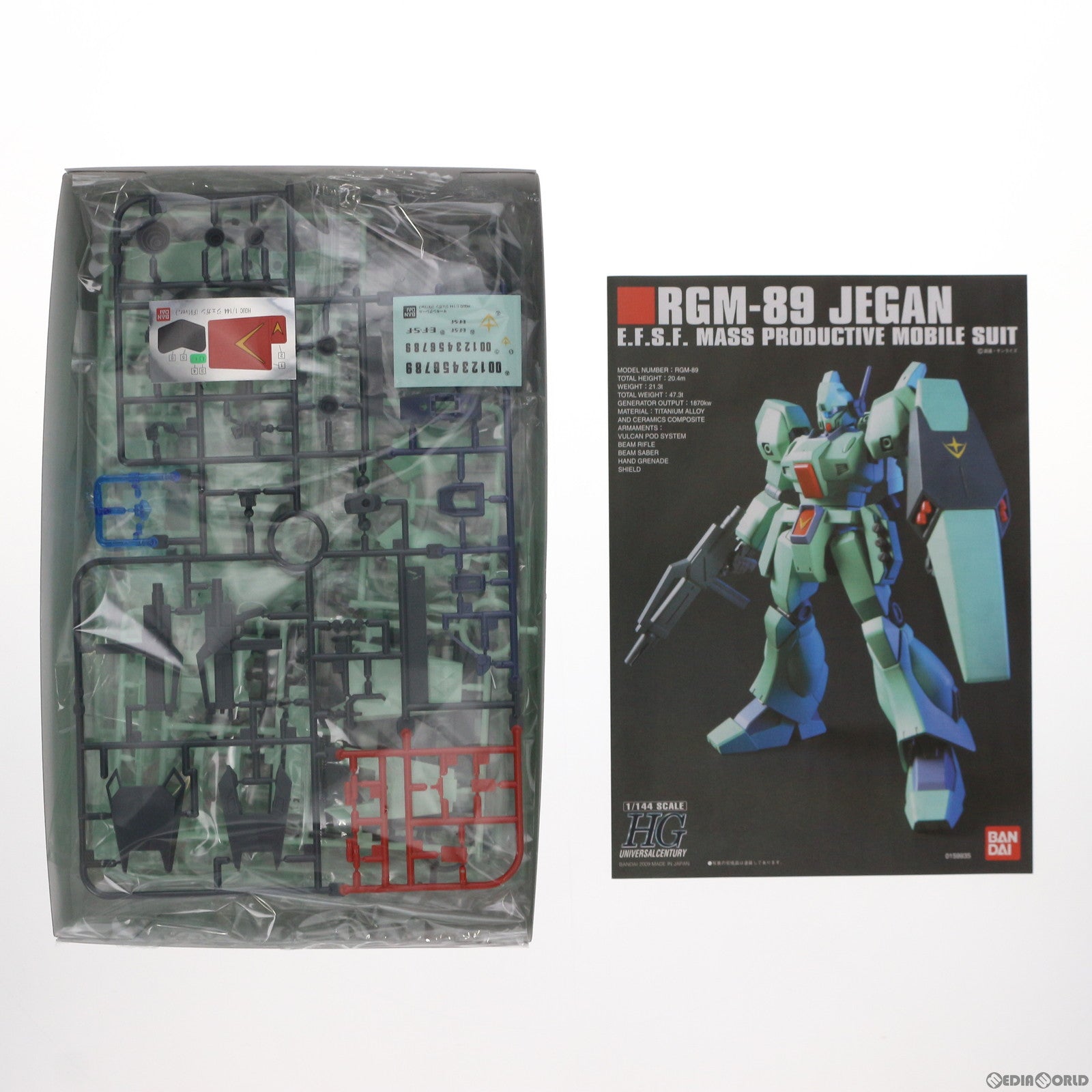 【中古即納】[PTM] プレミアムバンダイ限定 HGUC 1/144 RGM-89J ジェガン ノーマルタイプ F91Ver. 機動戦士ガンダムF91 プラモデル(5063208) バンダイスピリッツ(20211231)