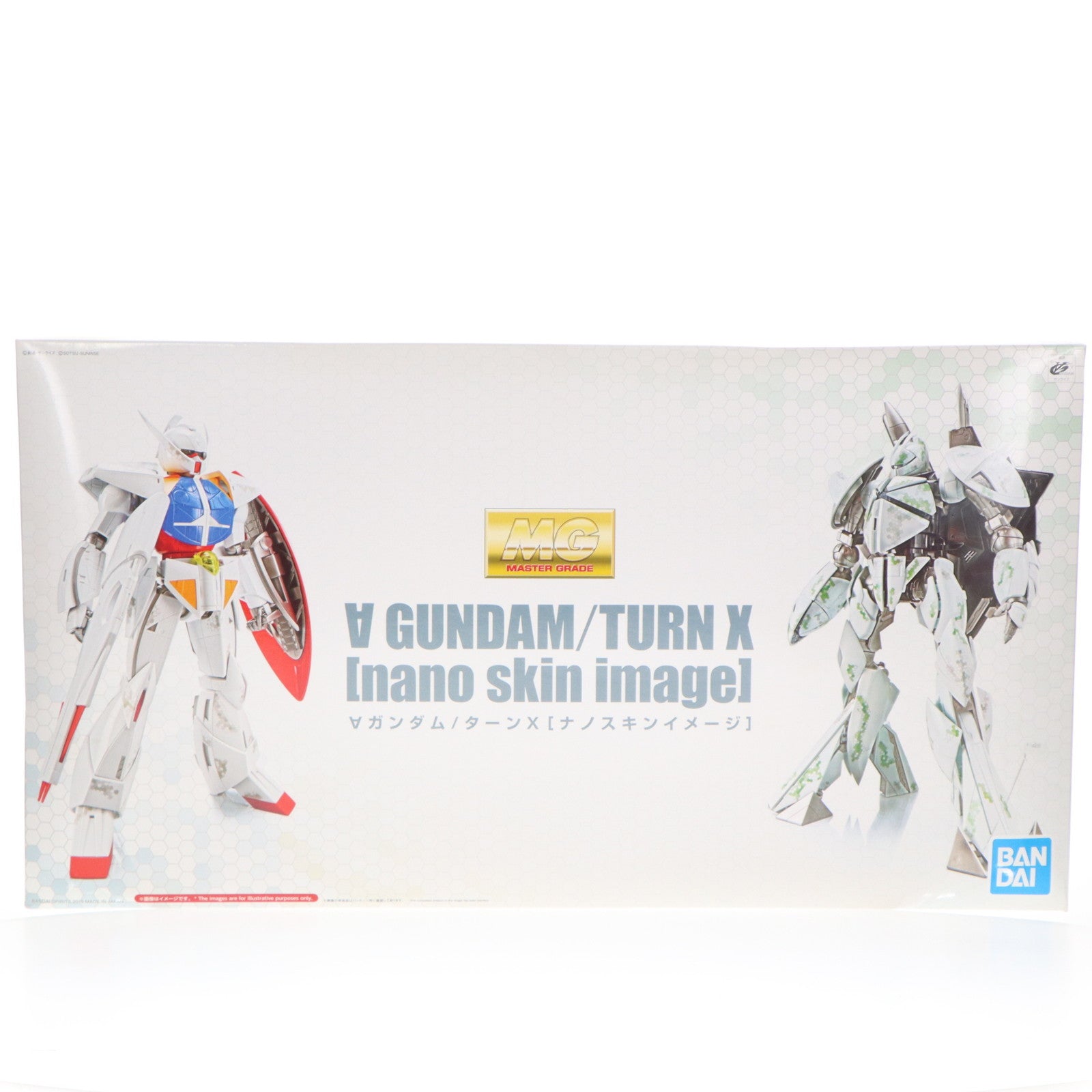 【中古即納】[PTM] プレミアムバンダイ限定 MG 1/100 WD-M01 ターンエーガンダム/CONCEPT-X6-1-2 ターンX ナノスキンイメージ(2機セット) ∀ガンダム プラモデル(5057855) バンダイスピリッツ(20190831)