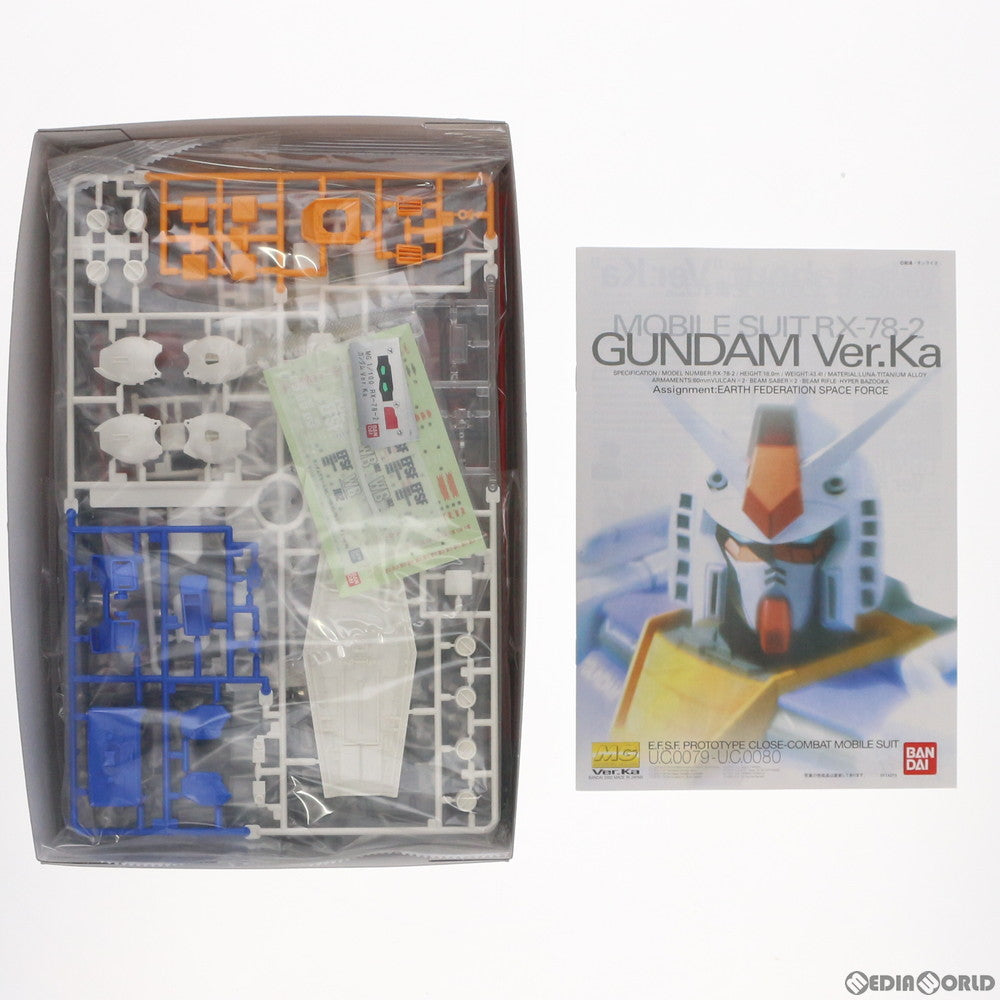 【中古即納】[PTM] MG 1/100 RX-78-2 ガンダム Ver.Ka 機動戦士ガンダム プラモデル(0114215) バンダイ(20021231)