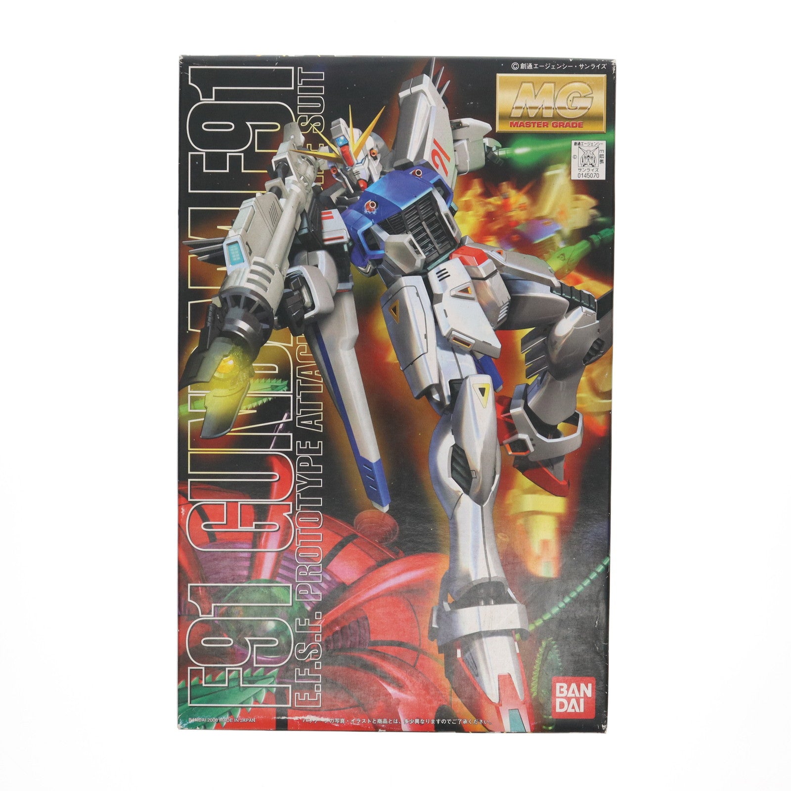 【中古即納】[PTM] MG 1/100 F91 ガンダムF91 機動戦士ガンダムF91 プラモデル(0145070) バンダイ(20131025)