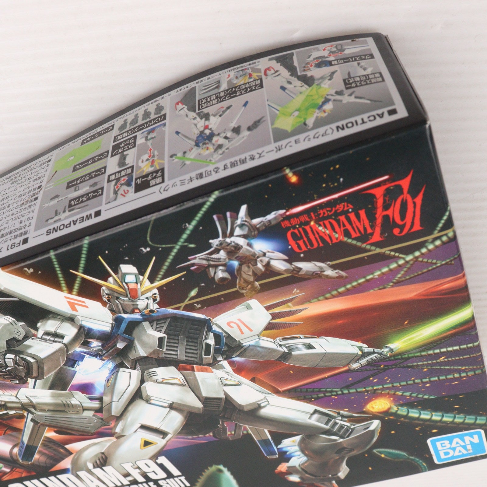 【中古即納】[PTM] (再販) HGUC 1/144 F91 ガンダムF91 機動戦士ガンダムF91 シリーズ No.167 プラモデル(5057955) バンダイスピリッツ(20241127)