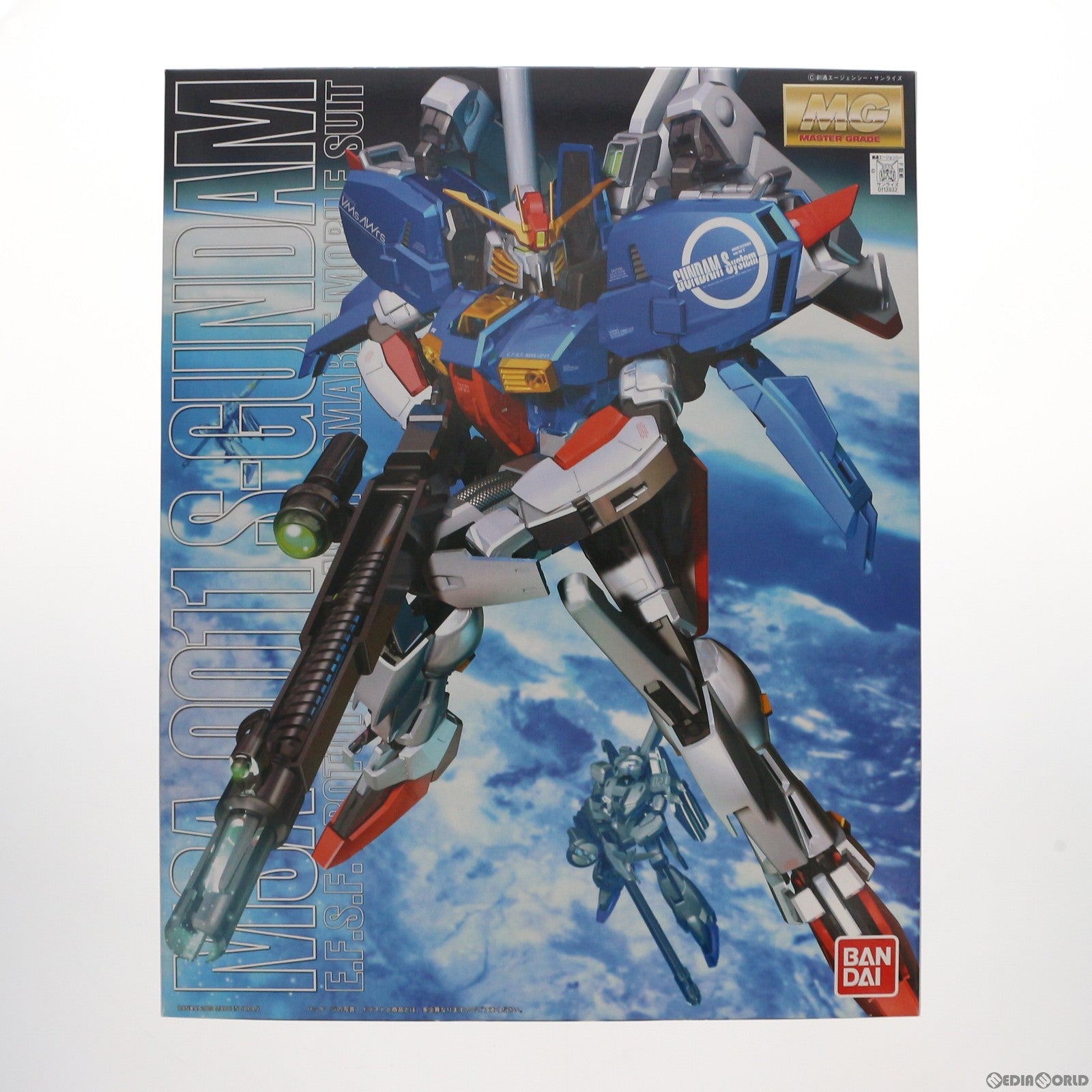 【中古即納】[PTM] MG 1/100 MSA-0011 Sガンダム(スペリオルガンダム) ガンダム・センチネル プラモデル(0113932) バンダイ(20060430)