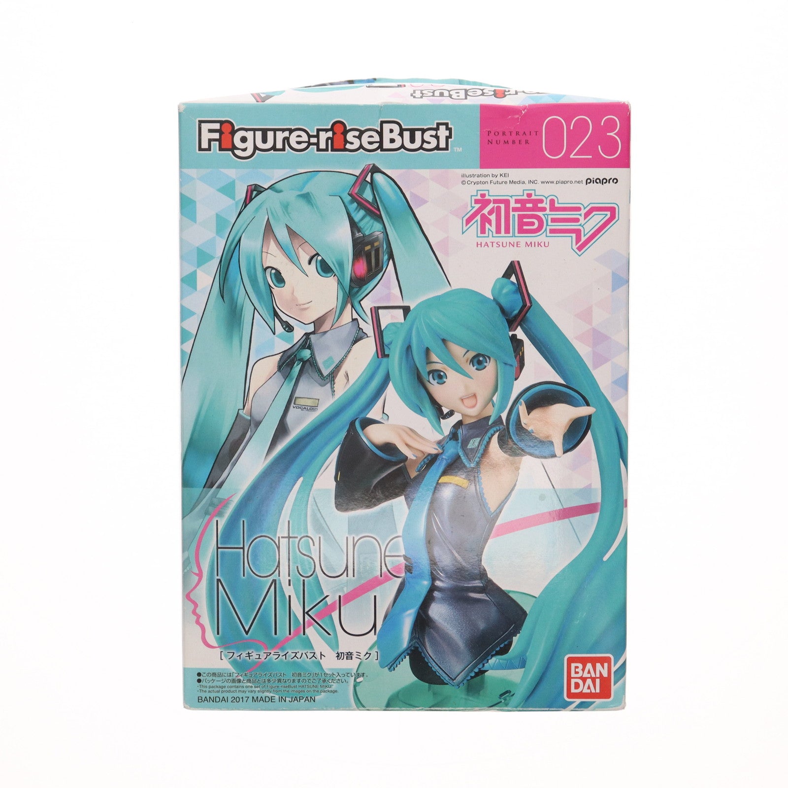 【中古即納】[PTM] Figure-rise Bust(フィギュアライズバスト) 初音ミク VOCALOID(ボーカロイド) プラモデル バンダイ(20170826)