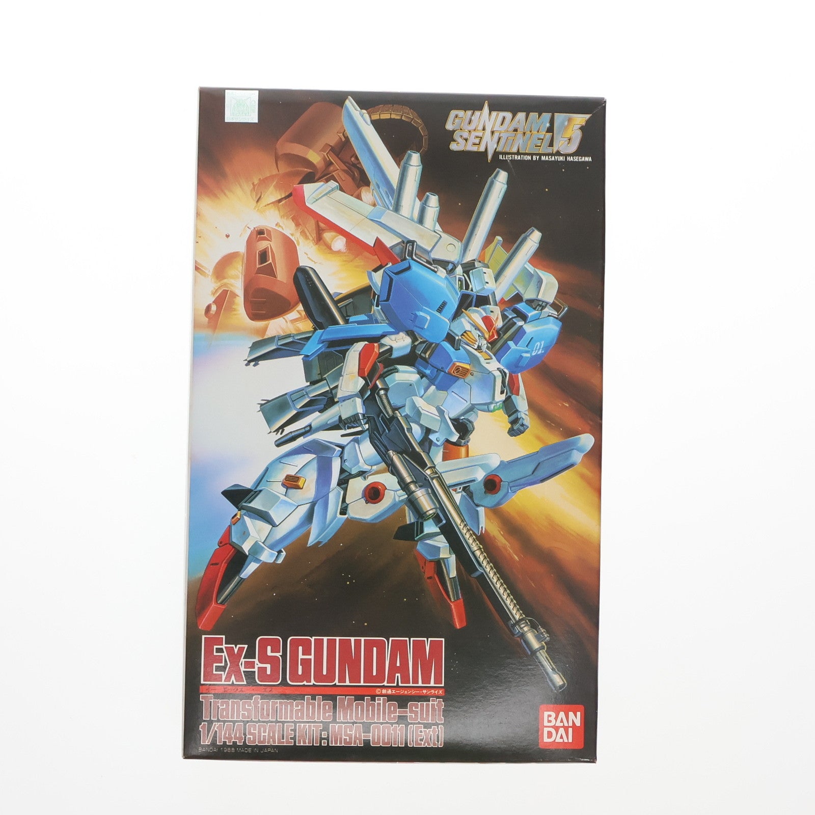 【中古即納】[PTM] 1/144 MSA-0011 Ex-S ガンダム ガンダム・センチネル プラモデル(0025052) バンダイ(20180410)