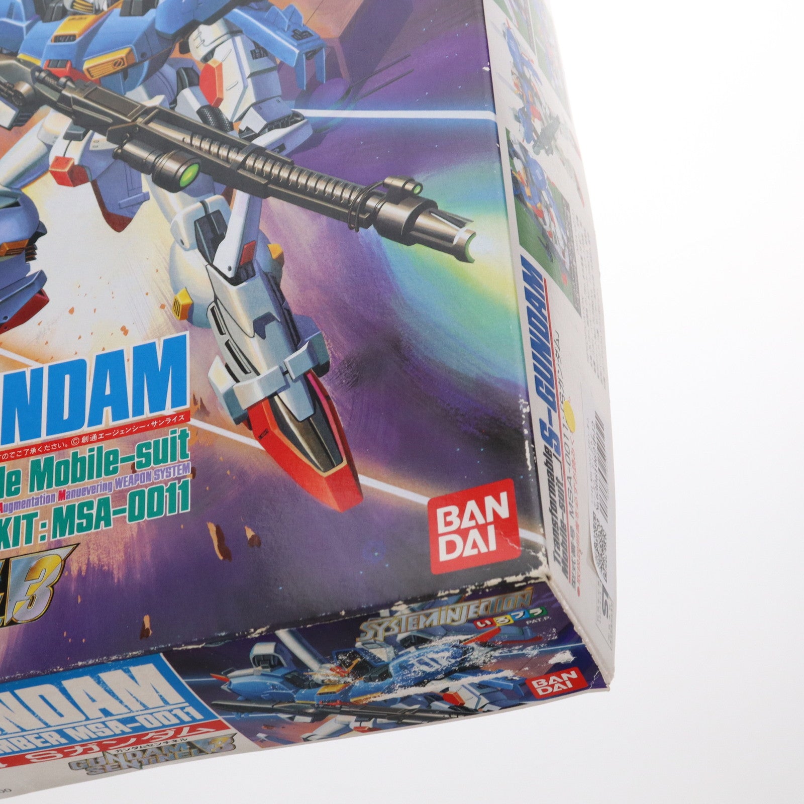 【中古即納】[PTM] 1/144 MSA-0011 Sガンダム ガンダム・センチネル シリーズNo.3 プラモデル(0024665) バンダイ(19991231)