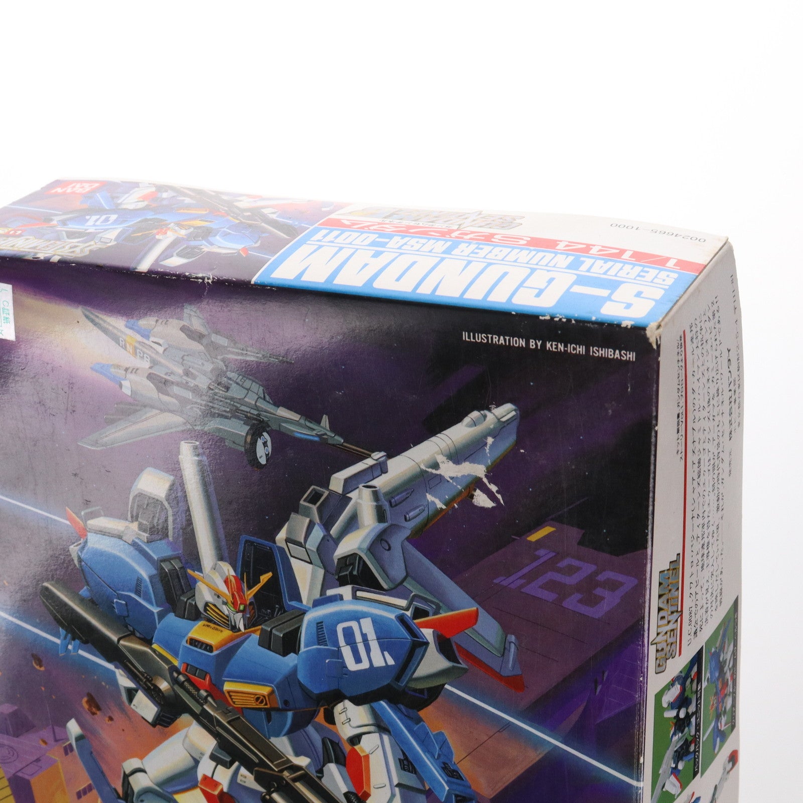 【中古即納】[PTM] 1/144 MSA-0011 Sガンダム ガンダム・センチネル シリーズNo.3 プラモデル(0024665) バンダイ(19991231)