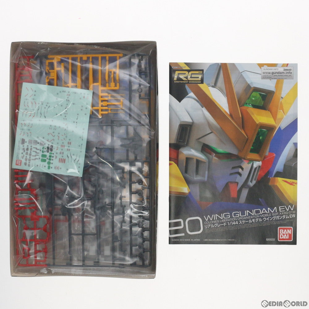 【中古即納】[PTM] RG 1/144 XXXG-01W ウイングガンダム EW 新機動戦記ガンダムW Endless Waltz(エンドレスワルツ) プラモデル バンダイ(20160131)