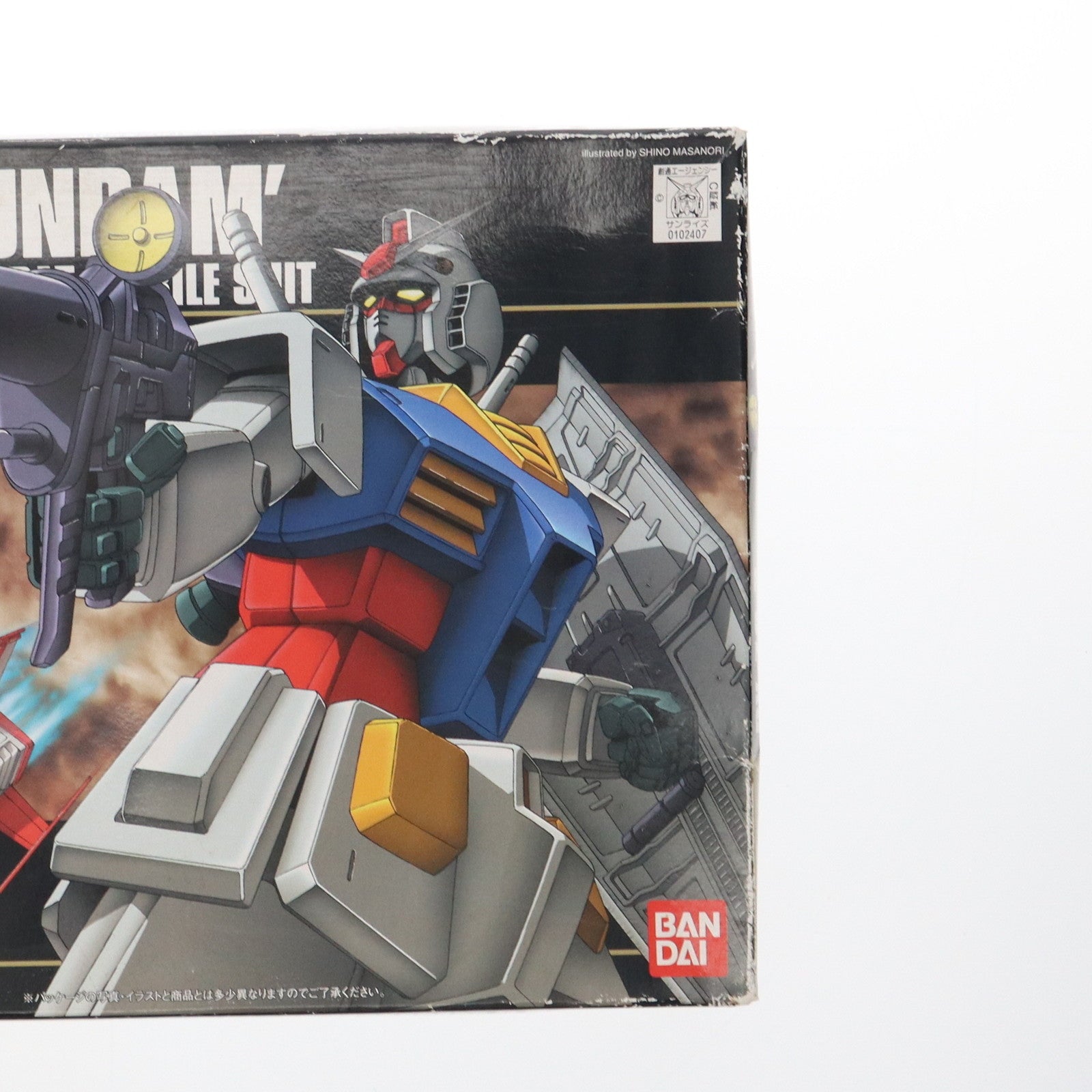 【中古即納】[PTM] HGUC 1/144 RX-78-2 ガンダム 機動戦士ガンダム プラモデル(0102407) バンダイ(20010531)