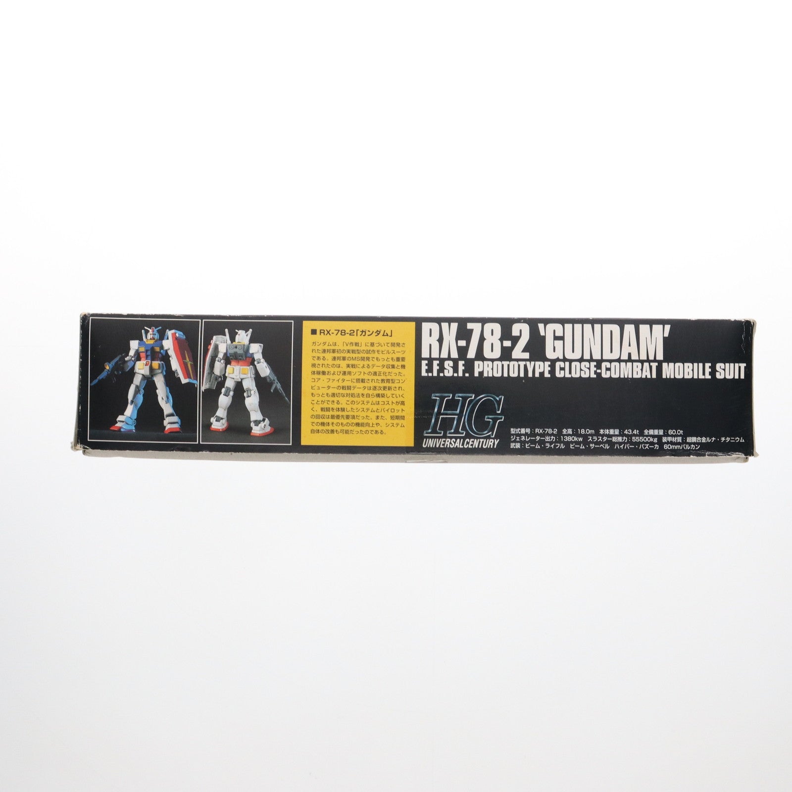 【中古即納】[PTM] HGUC 1/144 RX-78-2 ガンダム 機動戦士ガンダム プラモデル(0102407) バンダイ(20010531)