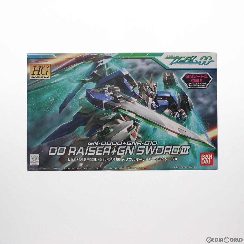 【中古即納】[PTM] HG 1/144 ダブルオーライザー+GNソードIII 機動戦士ガンダム00(ダブルオー) プラモデル(0160996) バンダイ(20171111)