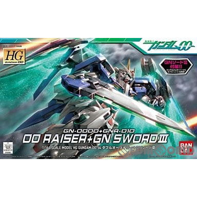 【中古即納】[PTM] HG 1/144 ダブルオーライザー+GNソードIII 機動戦士ガンダム00(ダブルオー) プラモデル(0160996) バンダイ(20171111)