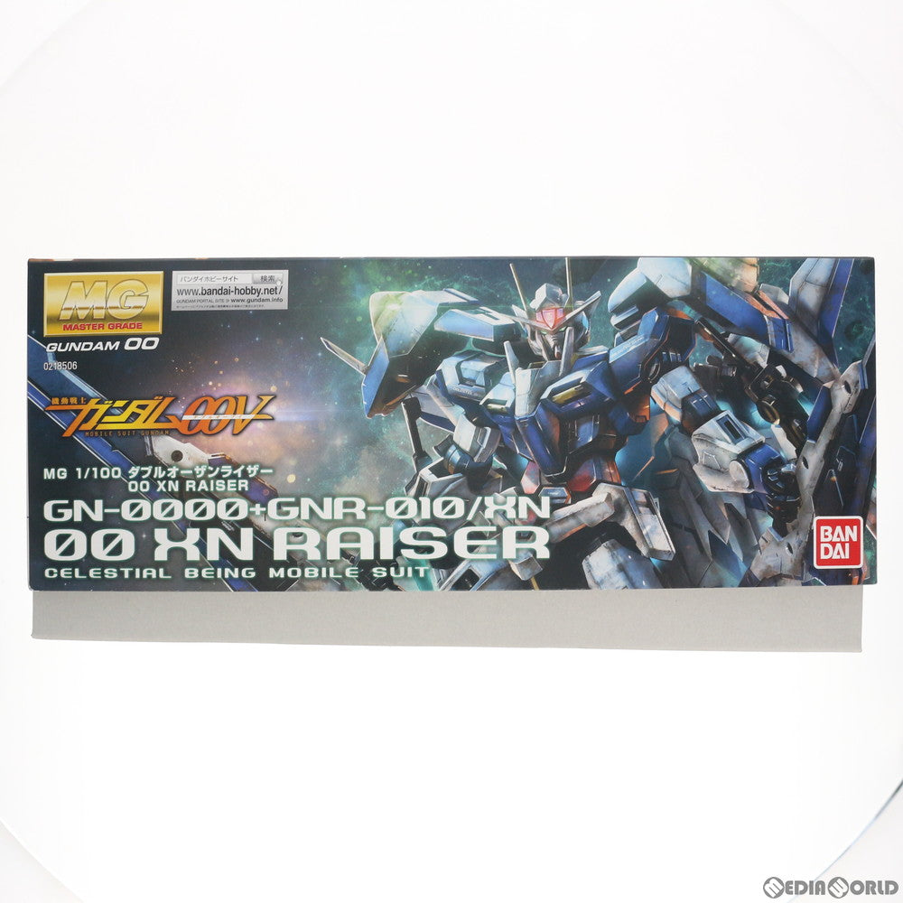 【中古即納】[PTM] プレミアムバンダイ限定 MG 1/100 GN-0000+GNR-010/XN ダブルオーザンライザー 機動戦士ガンダム00V(ダブルオーブイ) プラモデル(0218506) バンダイ(20170731)