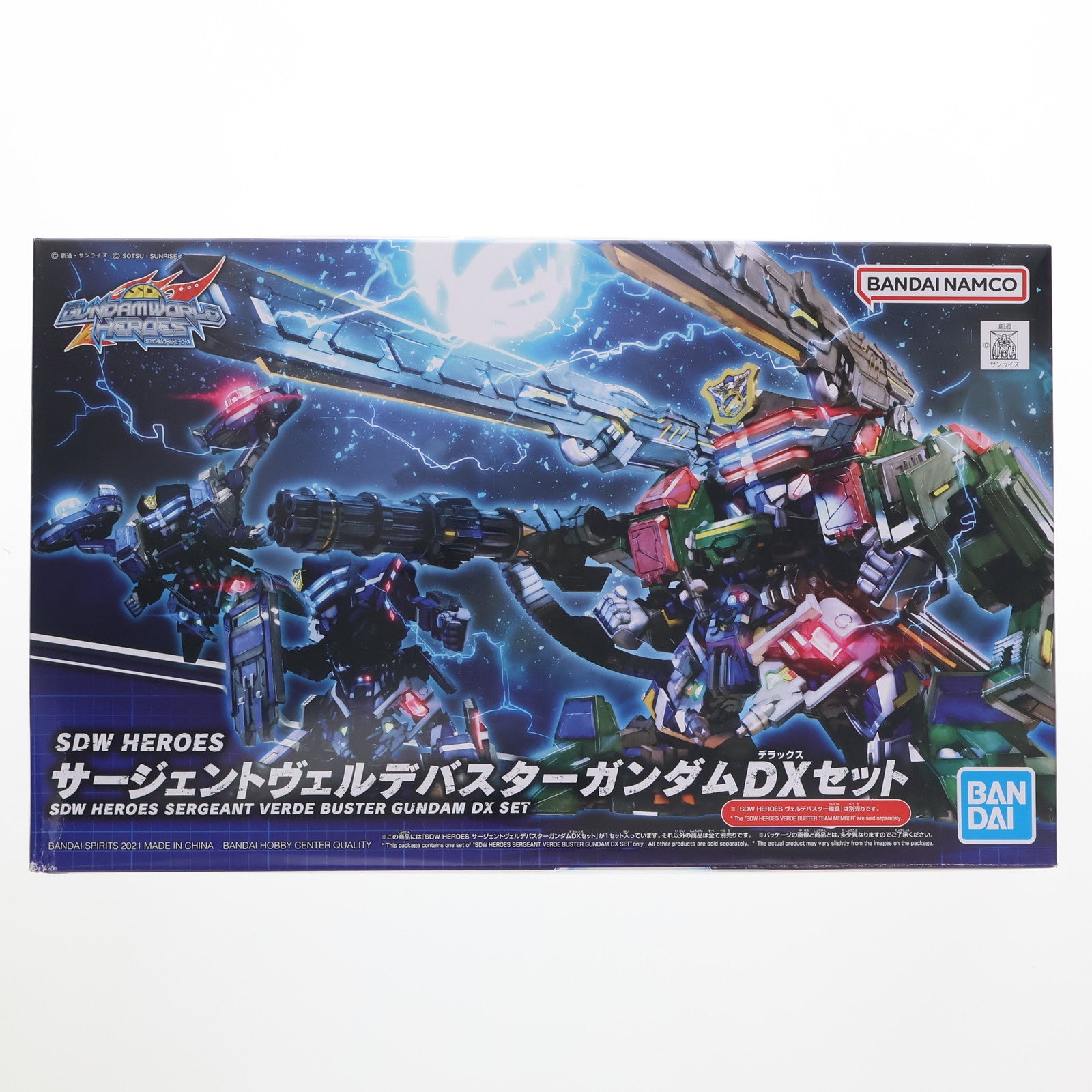 【中古即納】[PTM] サージェントヴェルデバスターガンダムDXセット SDガンダムワールド ヒーローズ プラモデル(2568794) バンダイスピリッツ(20230927)