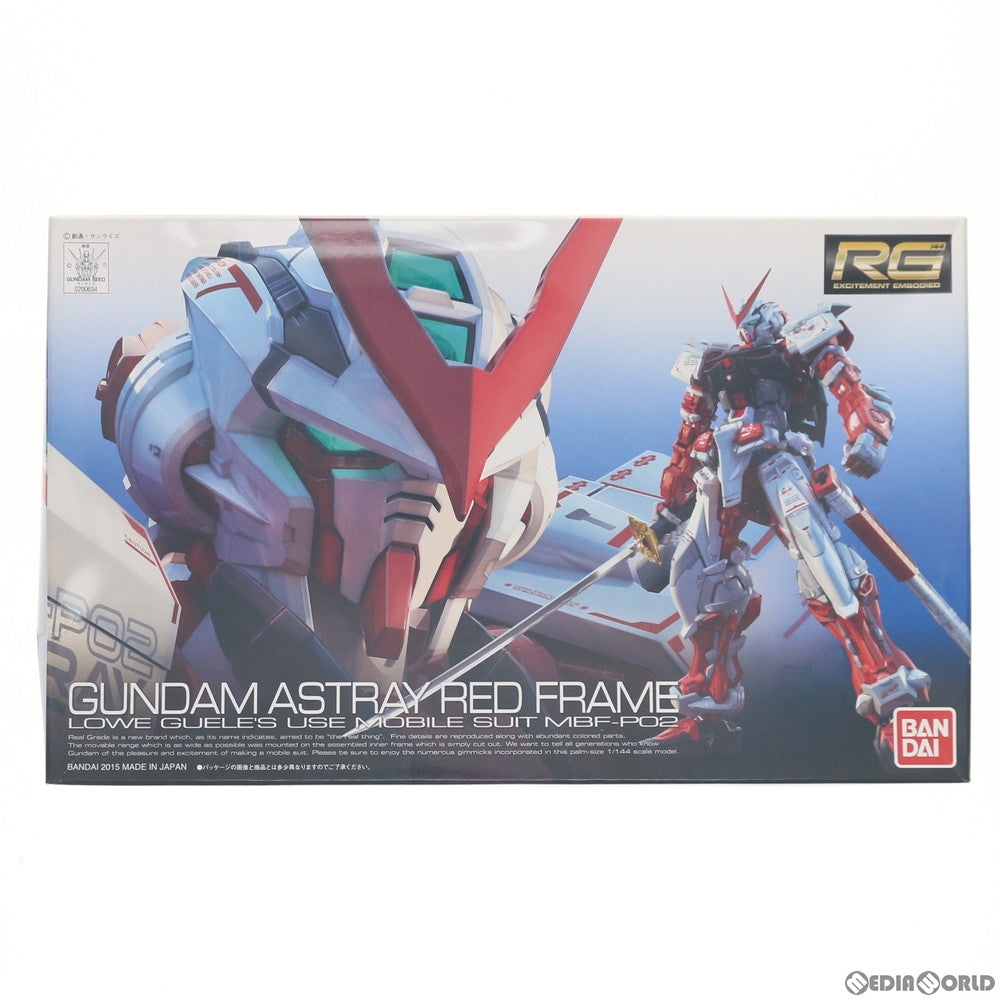 【中古即納】[PTM] RG 1/144 MBF-P02 ガンダムアストレイレッドフレーム 機動戦士ガンダムSEED ASTRAY(シード アストレイ) プラモデル バンダイ(20150831)