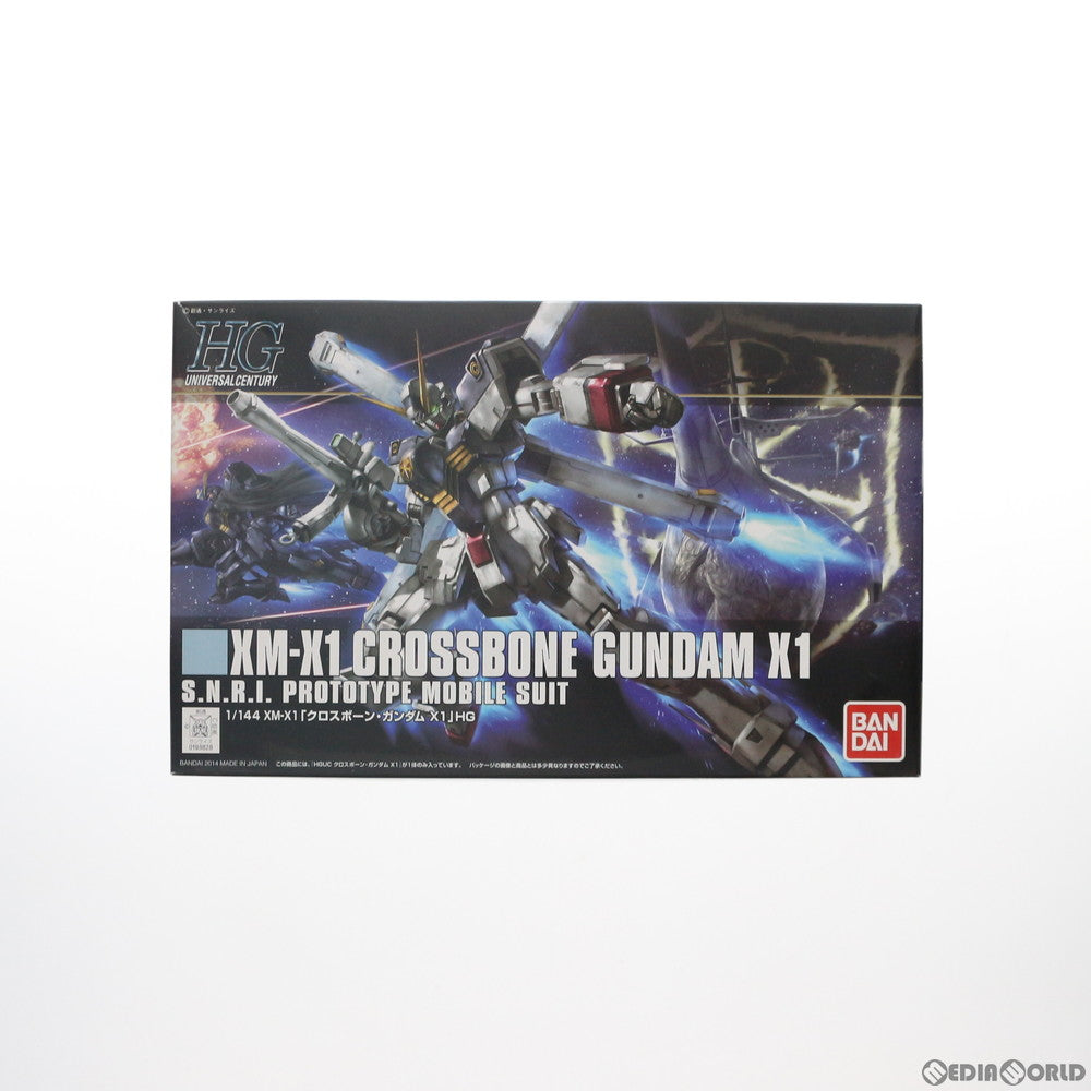 【中古即納】[PTM] HGUC 1/144 XM-X1 クロスボーン・ガンダムX1 機動戦士クロスボーン・ガンダム プラモデル(0193828) バンダイ(20141130)